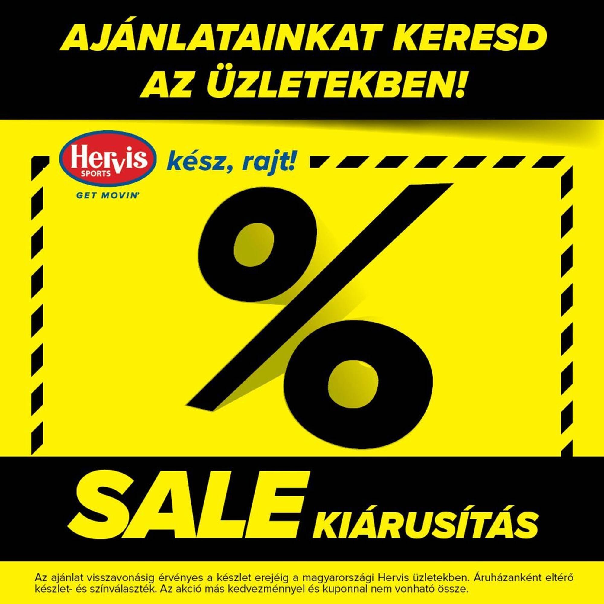 Hervis akciós újság (2026-05-09 - 2026-05-10)