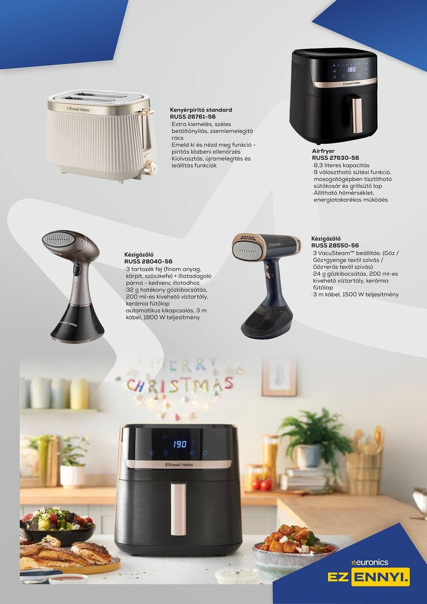 Euronics akciós újság (2025-12-09 - 2025-12-22)