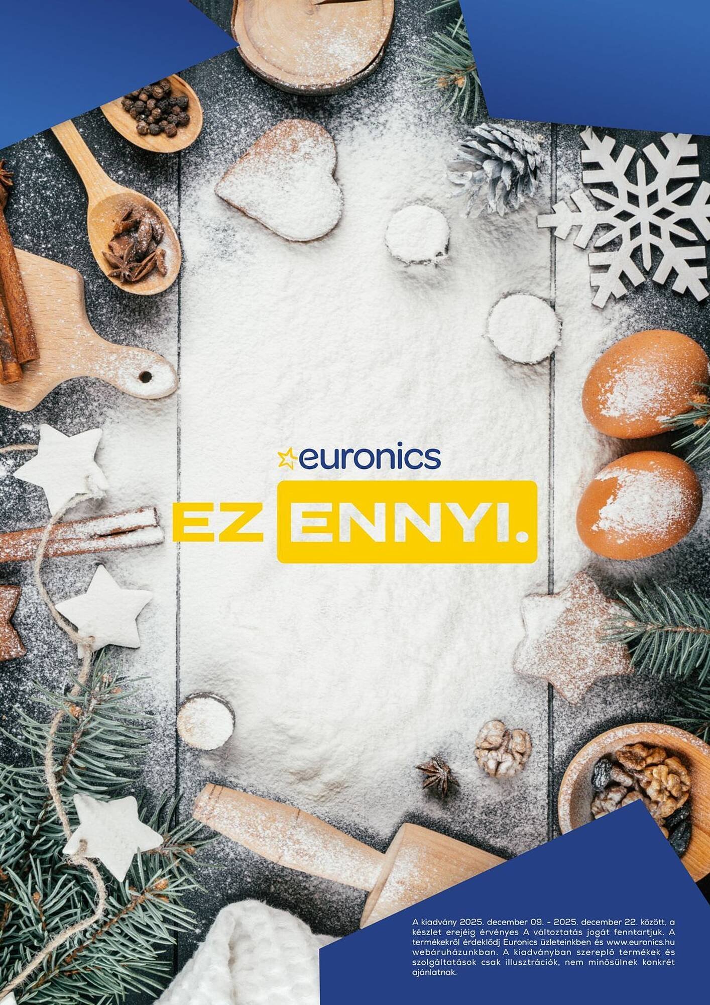 Euronics akciós újság (2025-12-09 - 2025-12-22)