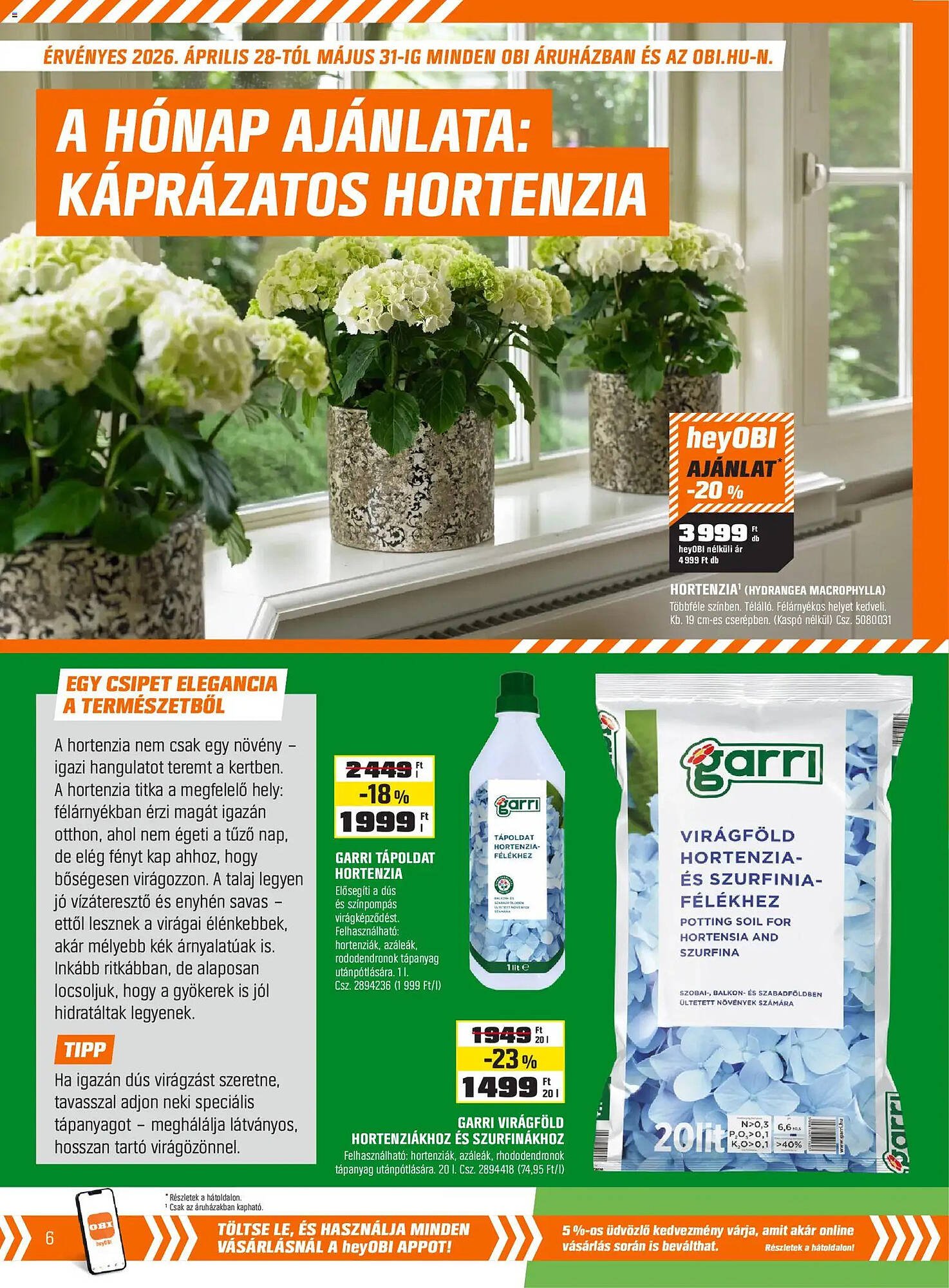 OBI akciós újság (2026-05-07 - 2026-05-17)