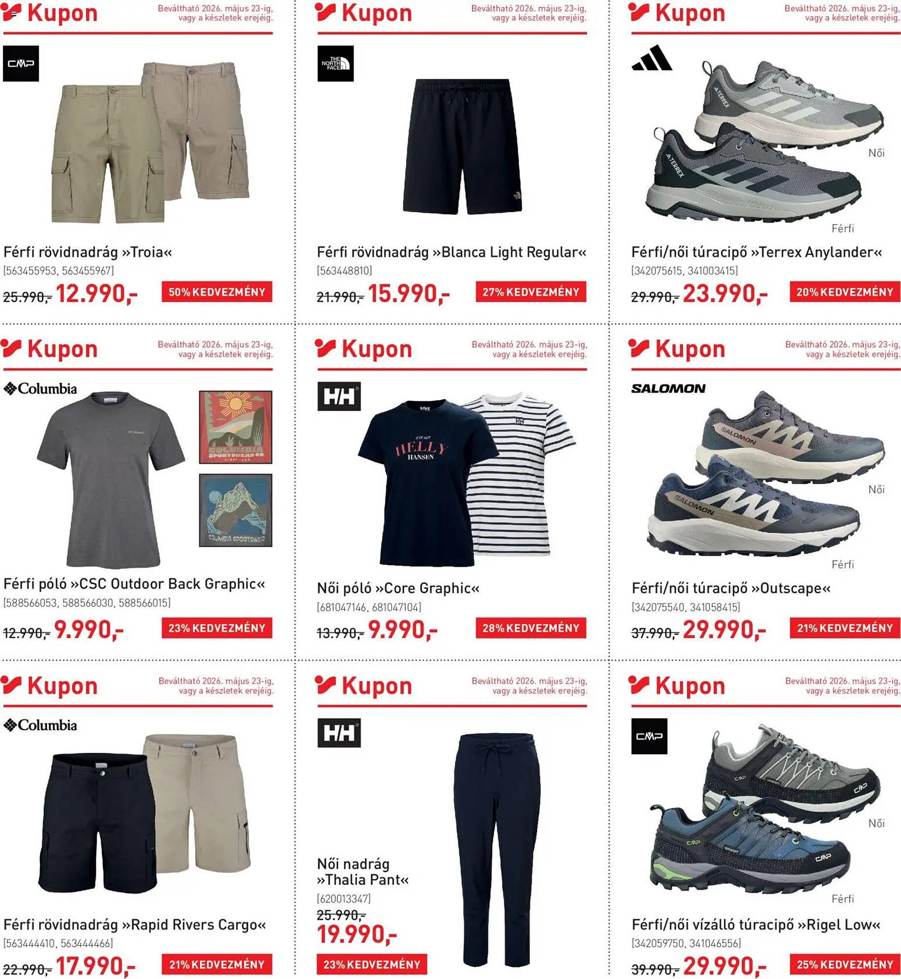 Intersport akciós újság
