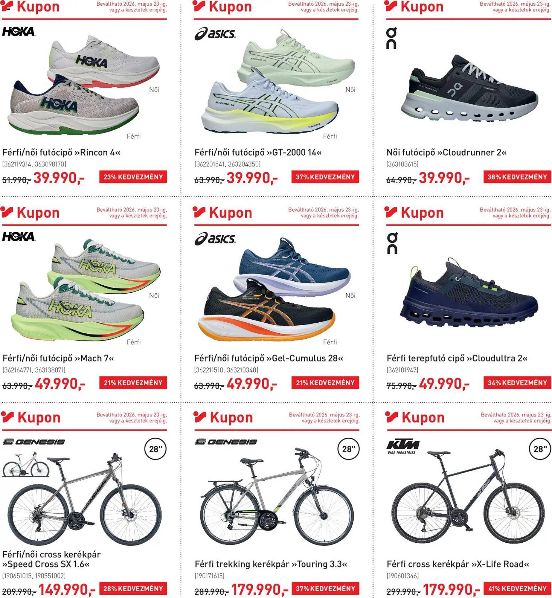 Intersport akciós újság