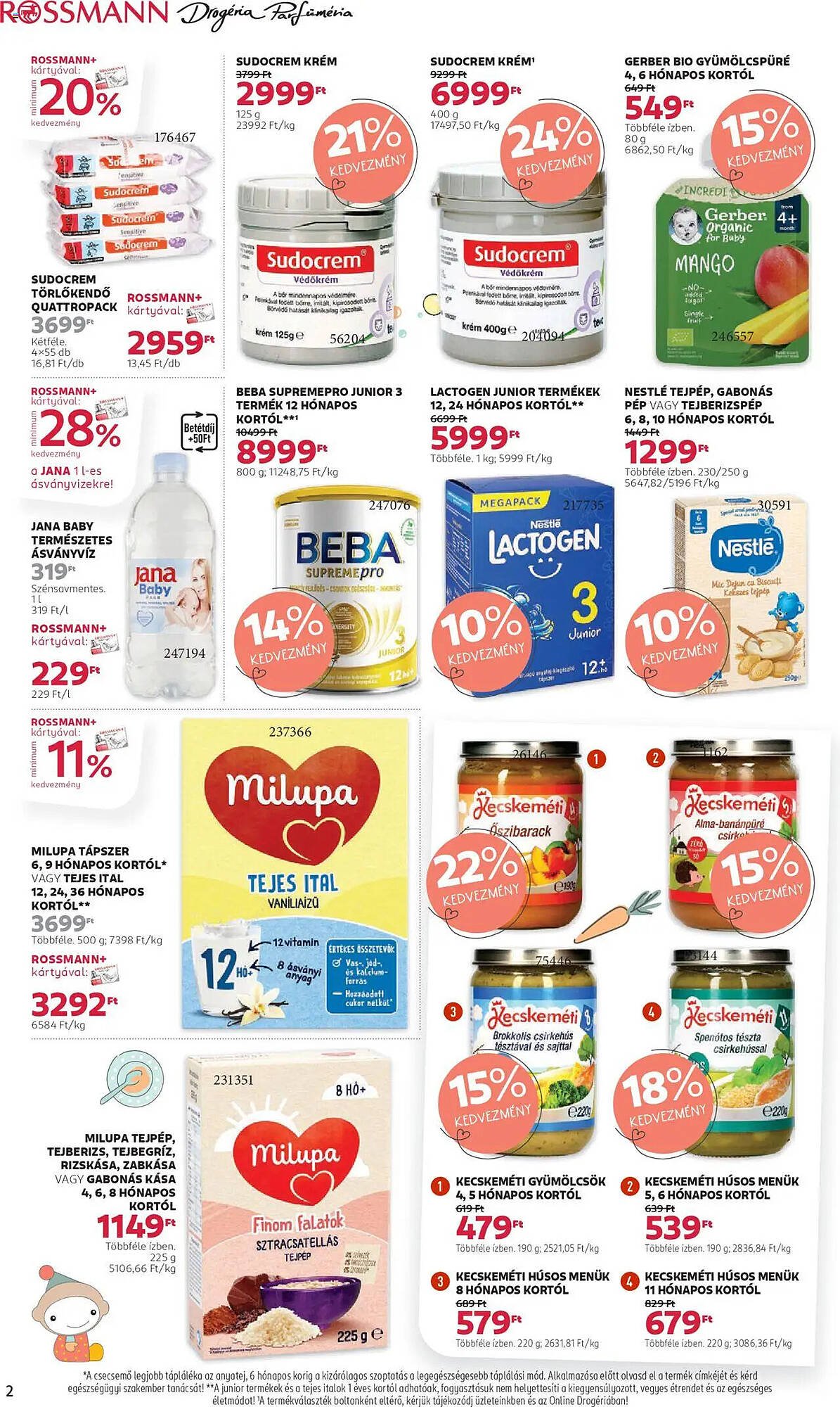 Rossmann akciós újság (2025-08-11 - 2025-08-22)