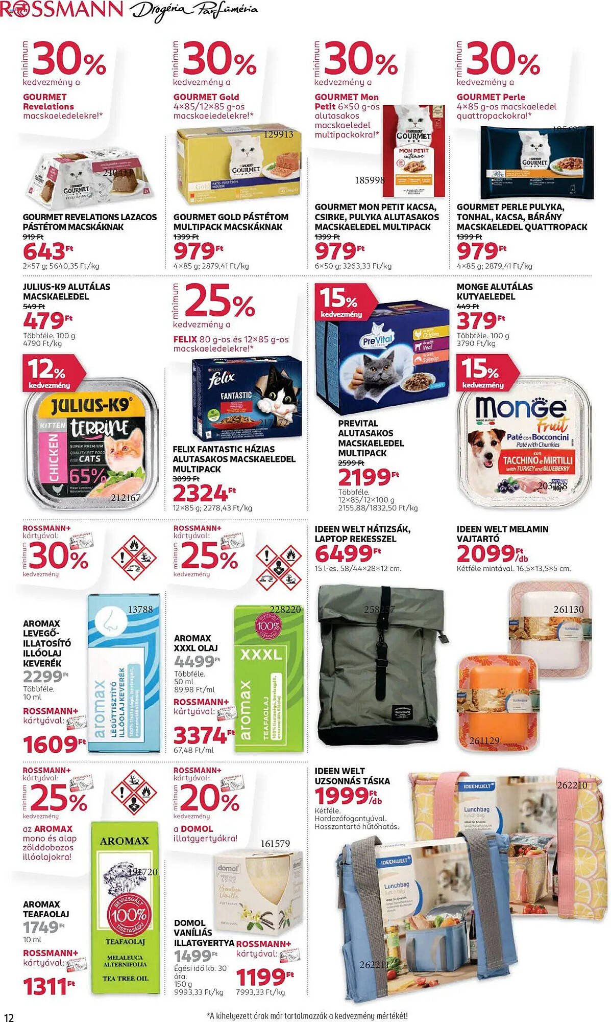 Rossmann akciós újság (2025-08-11 - 2025-08-22)