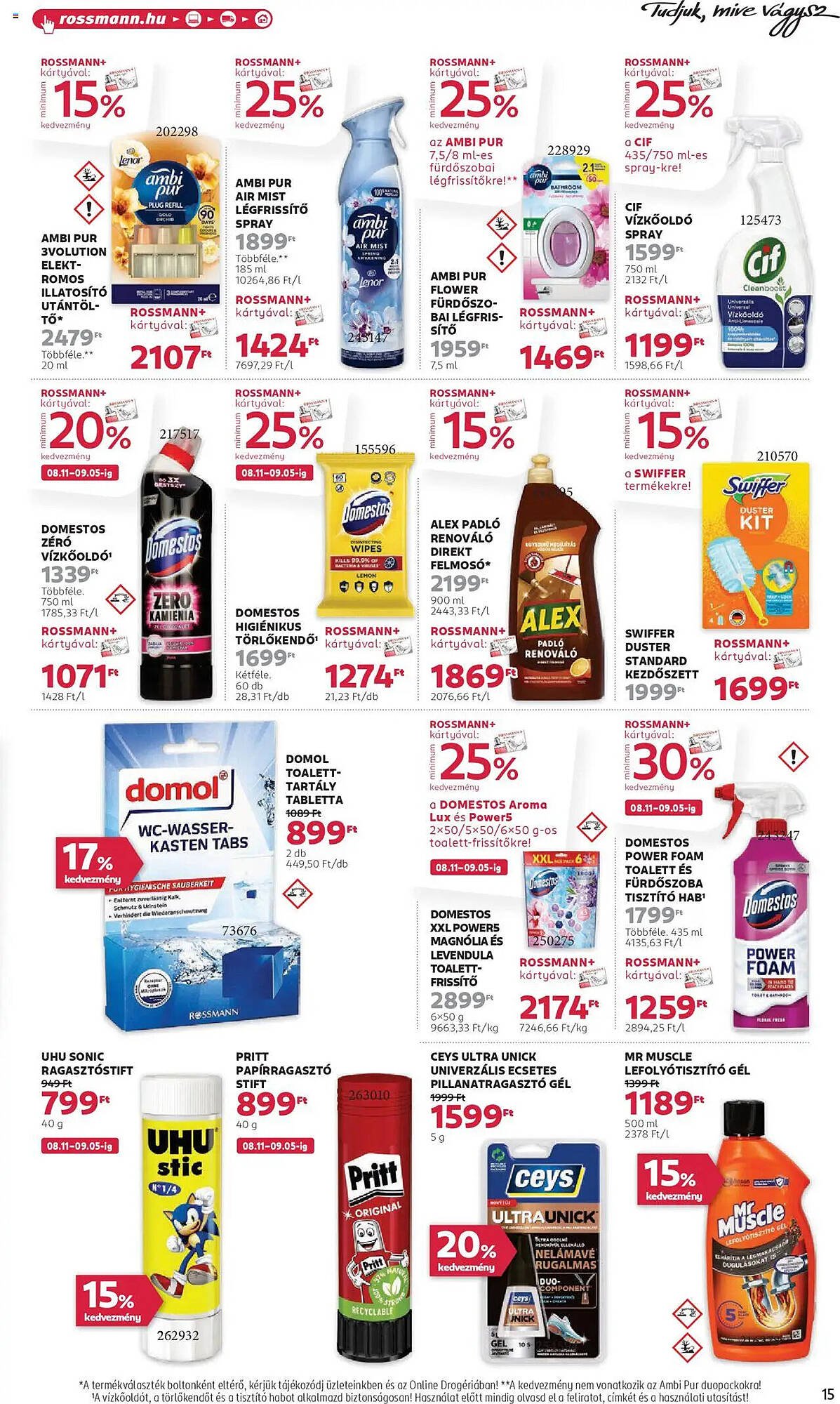 Rossmann akciós újság (2025-08-11 - 2025-08-22)