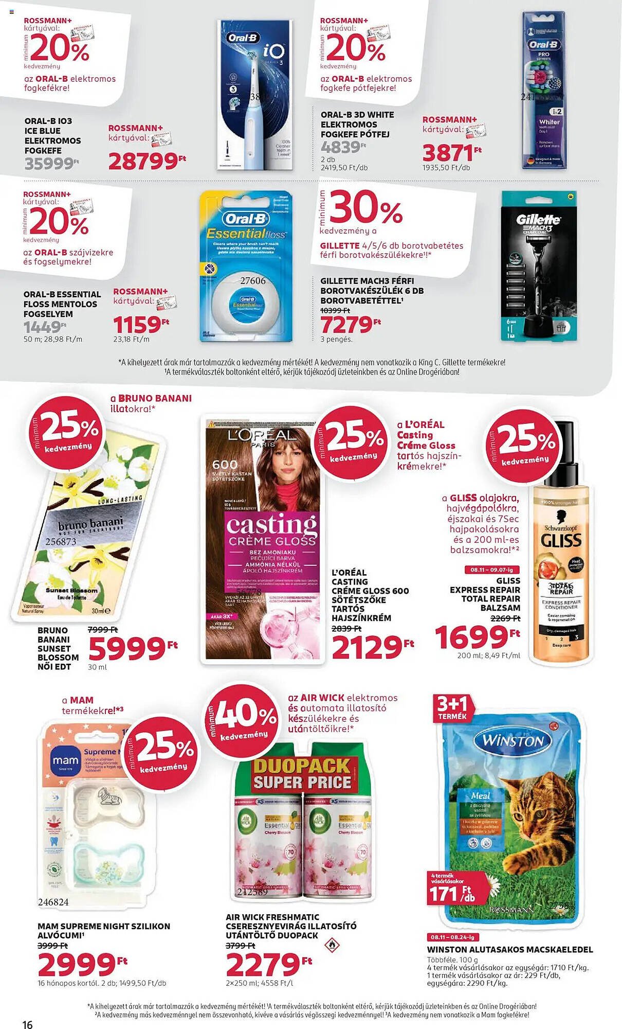 Rossmann akciós újság (2025-08-11 - 2025-08-22)