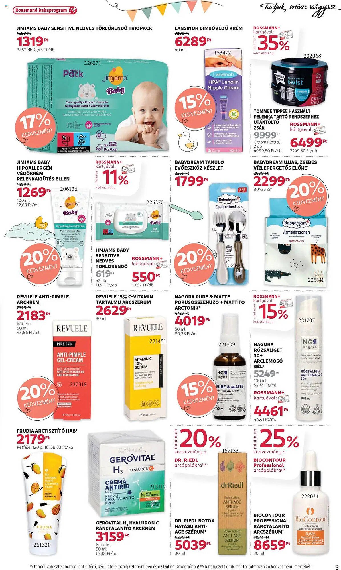 Rossmann akciós újság (2025-08-11 - 2025-08-22)