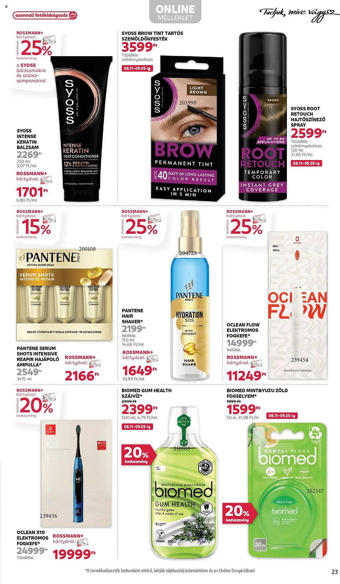 Rossmann akciós újság (2025-08-11 - 2025-08-22)
