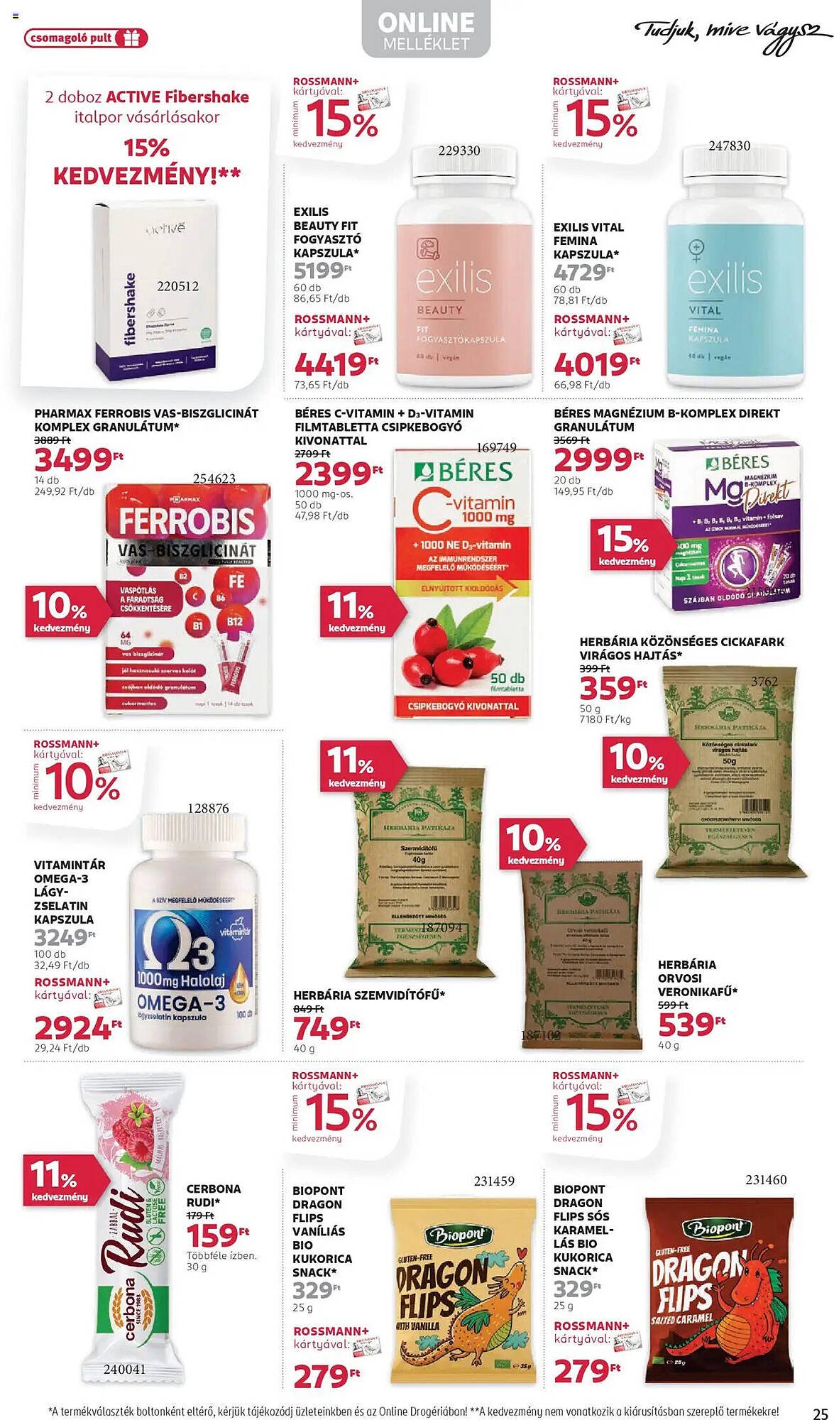 Rossmann akciós újság (2025-08-11 - 2025-08-22)