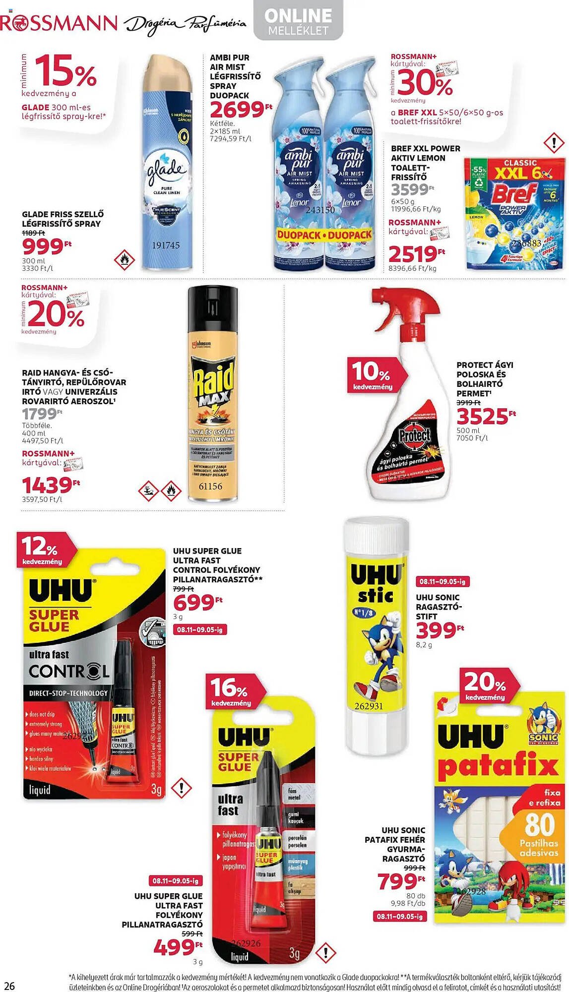 Rossmann akciós újság (2025-08-11 - 2025-08-22)