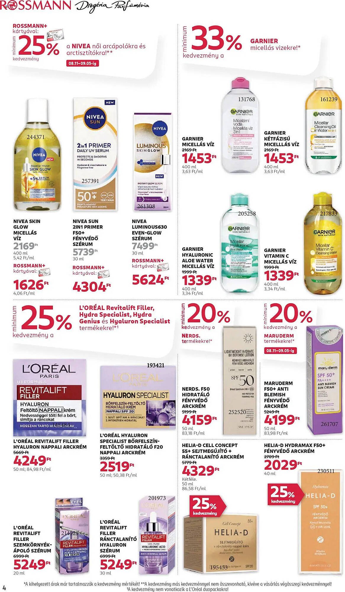 Rossmann akciós újság (2025-08-11 - 2025-08-22)
