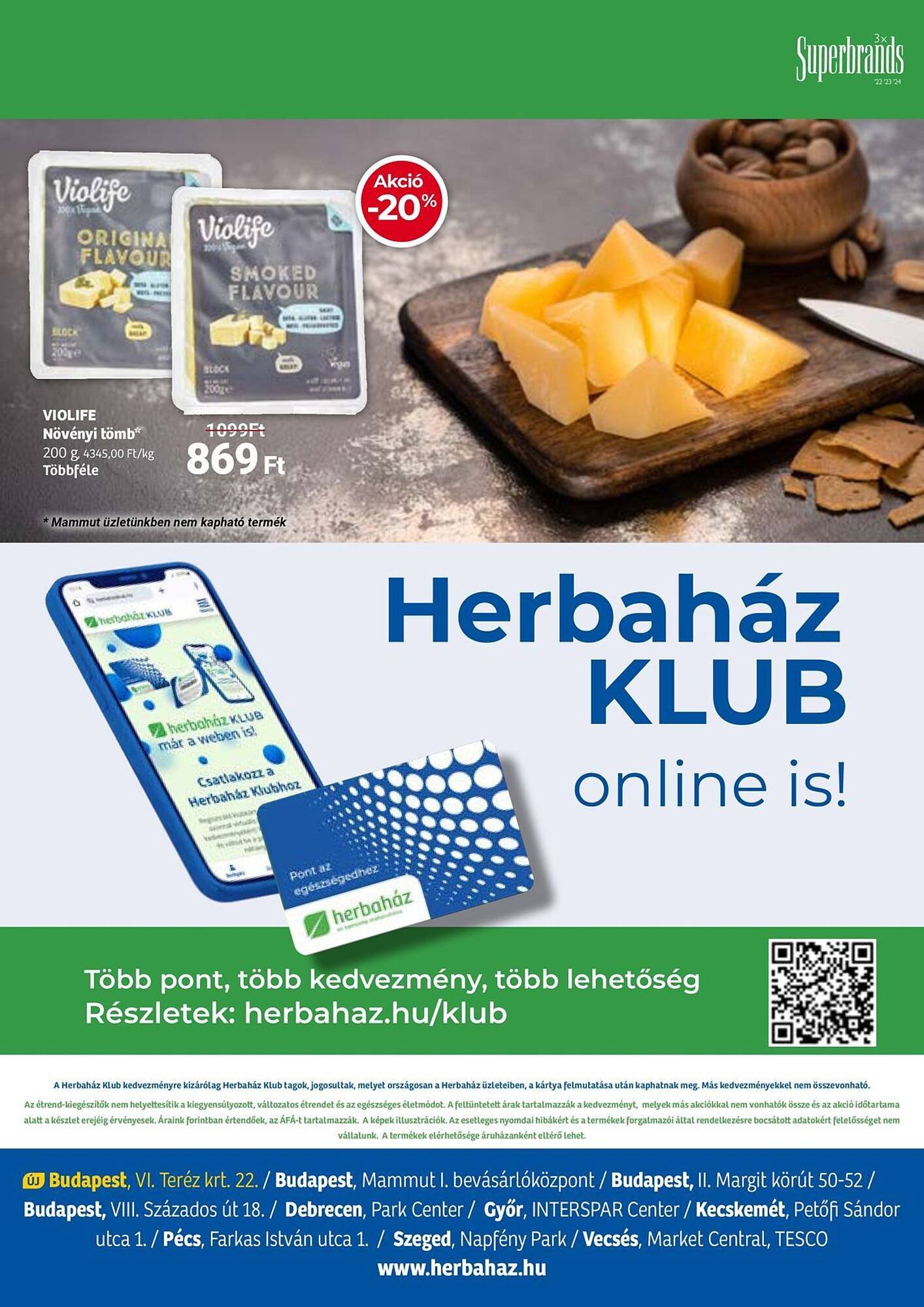 Herbaház akciós újság (2025-10-06 - 2025-11-02)