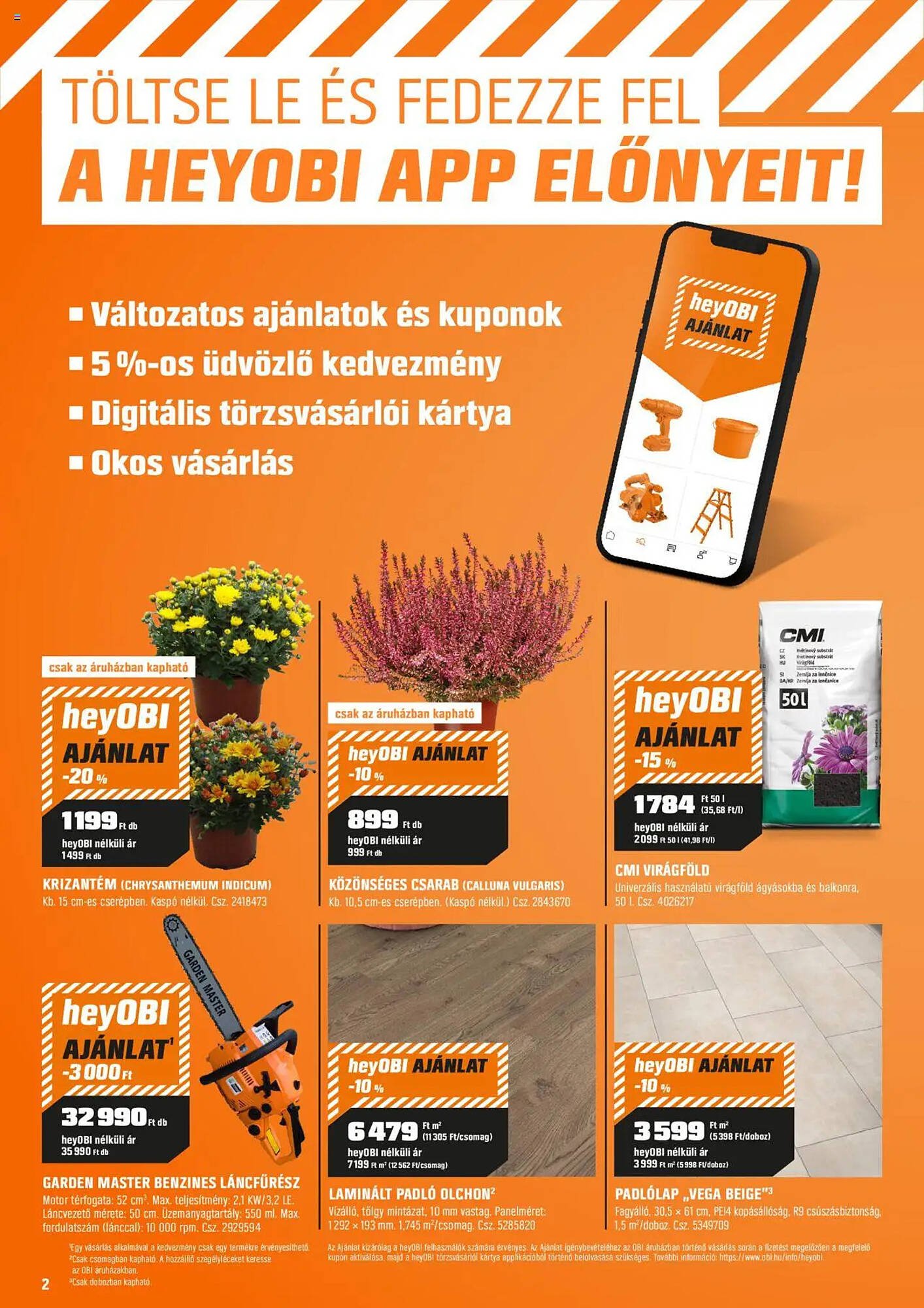 OBI akciós újság (2025-10-01 - 2025-11-03)