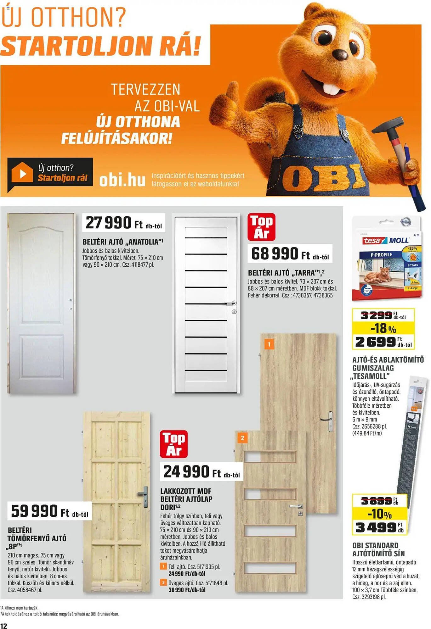 OBI akciós újság (2025-10-01 - 2025-11-03)