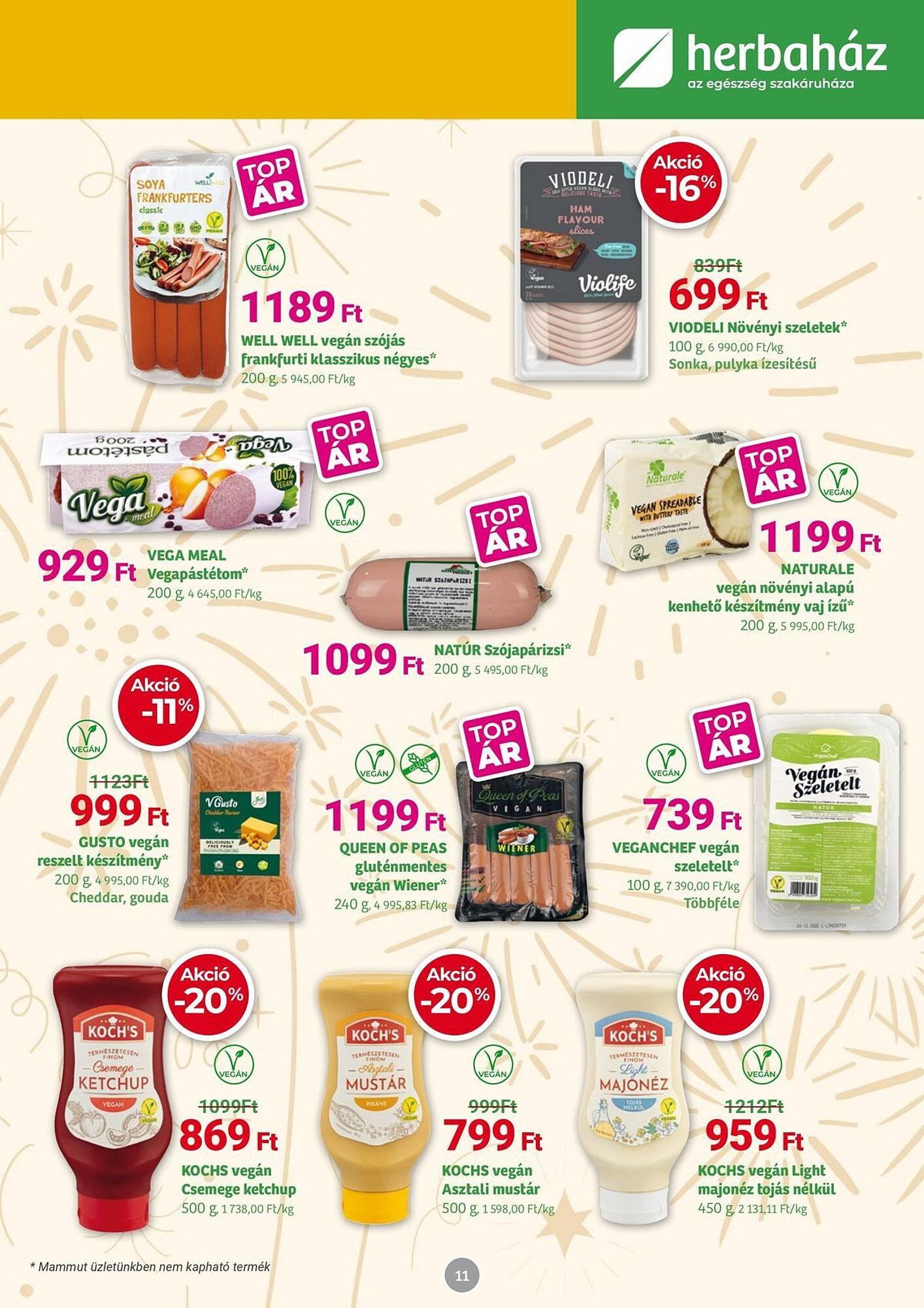 Herbaház akciós újság (2025-12-01 - 2026-01-04)