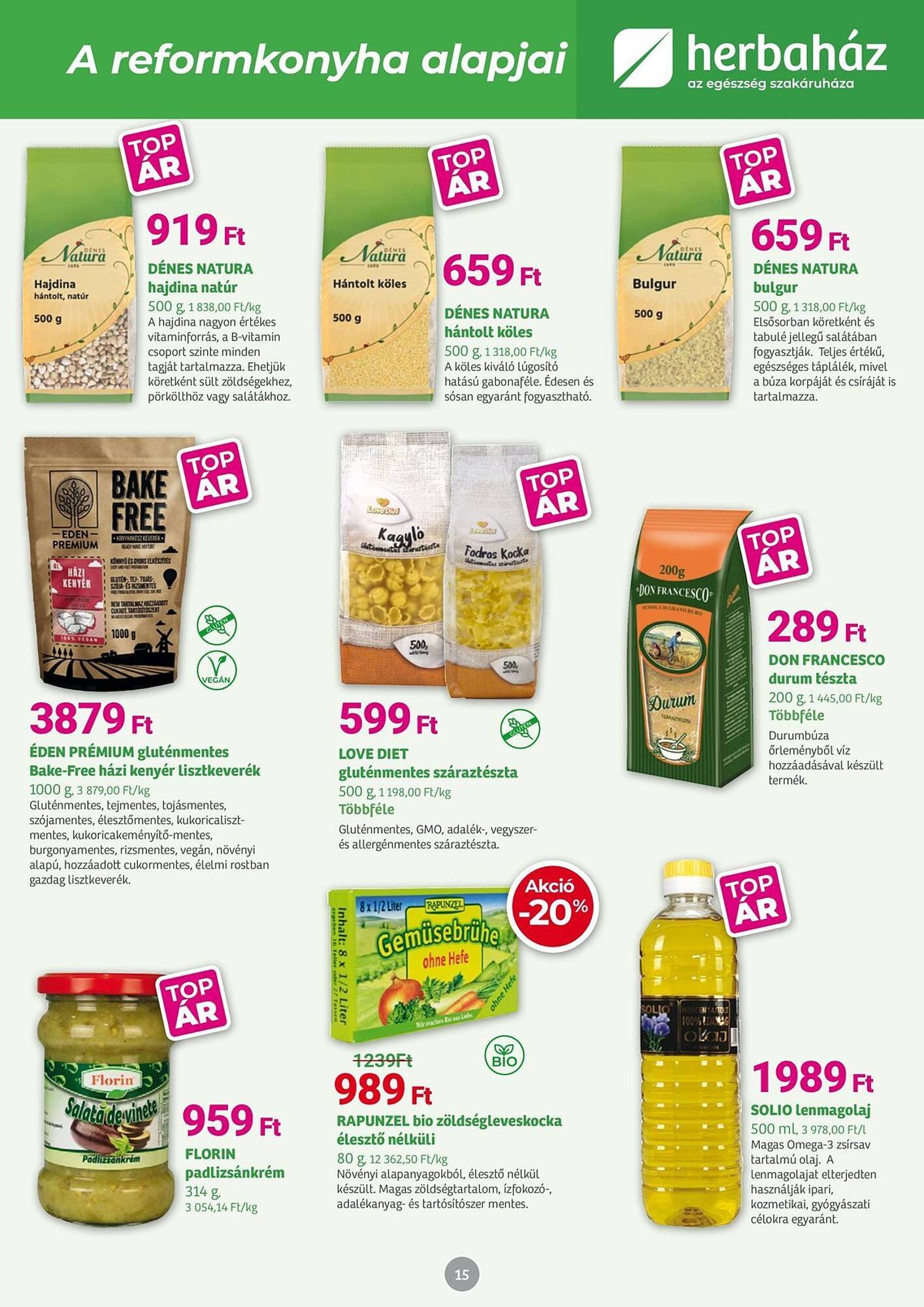 Herbaház akciós újság (2025-12-01 - 2026-01-04)