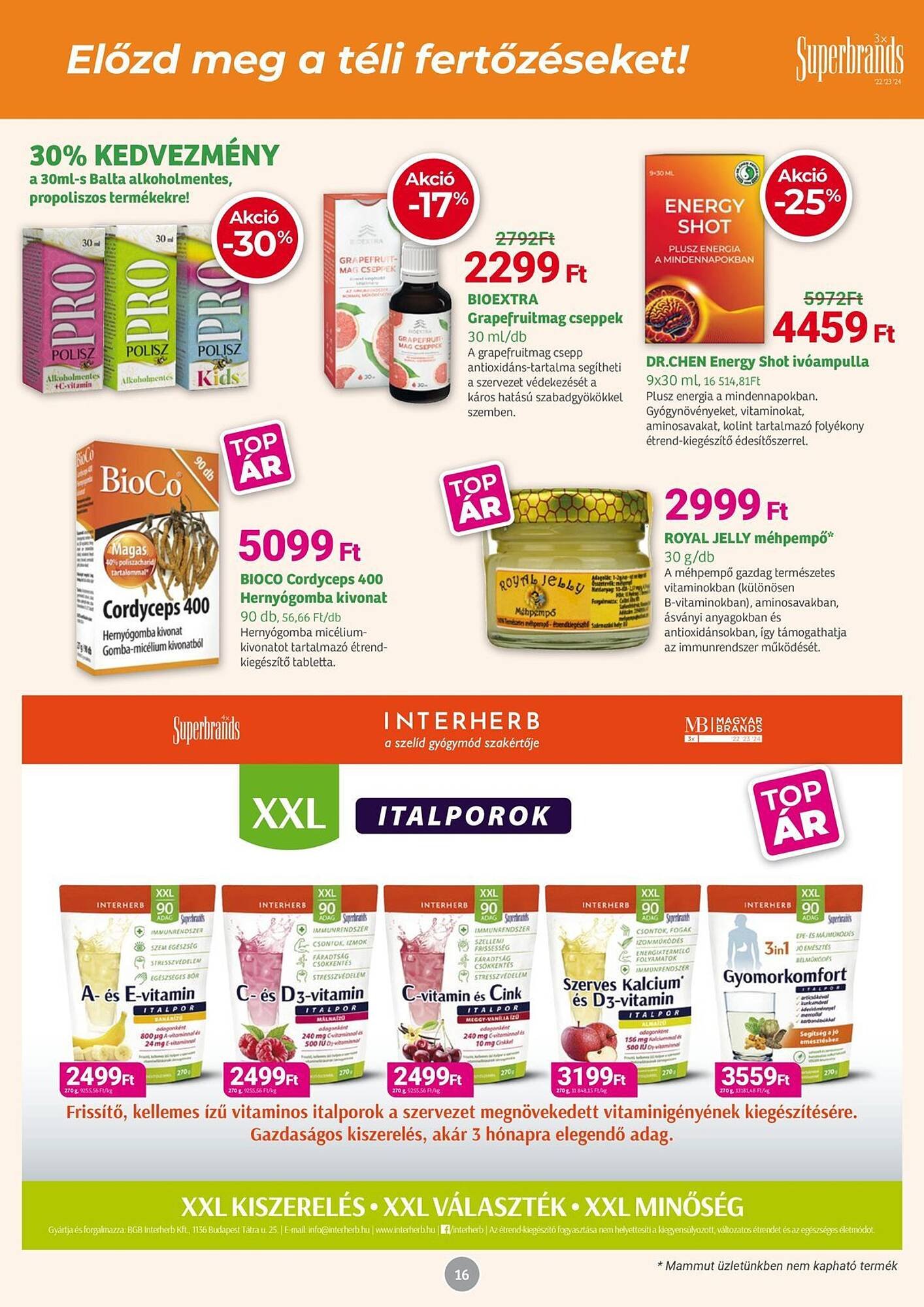 Herbaház akciós újság (2025-12-01 - 2026-01-04)