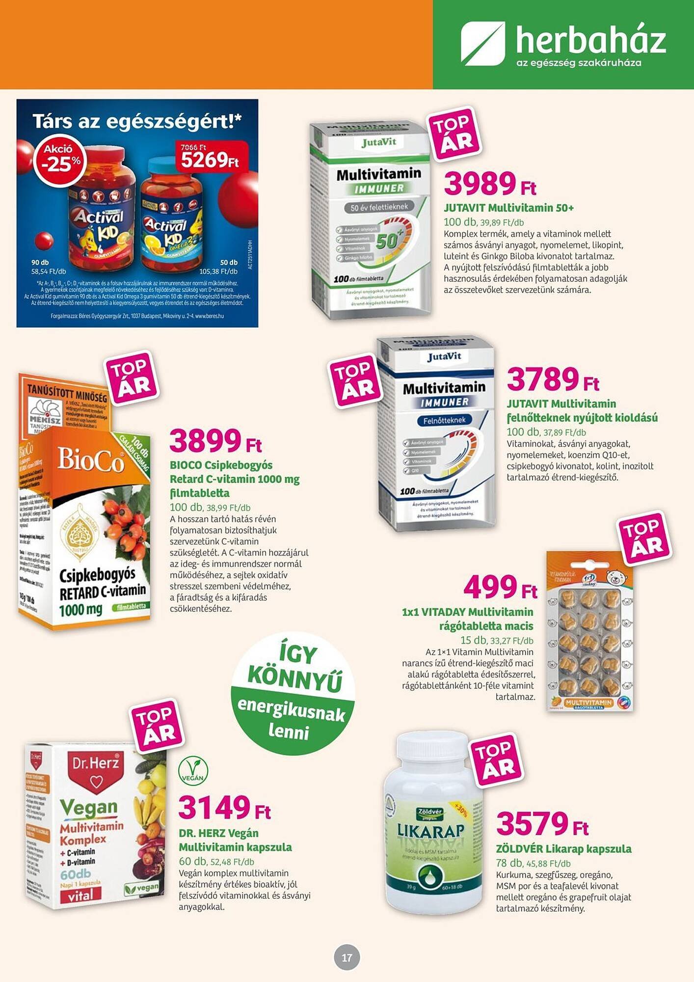 Herbaház akciós újság (2025-12-01 - 2026-01-04)