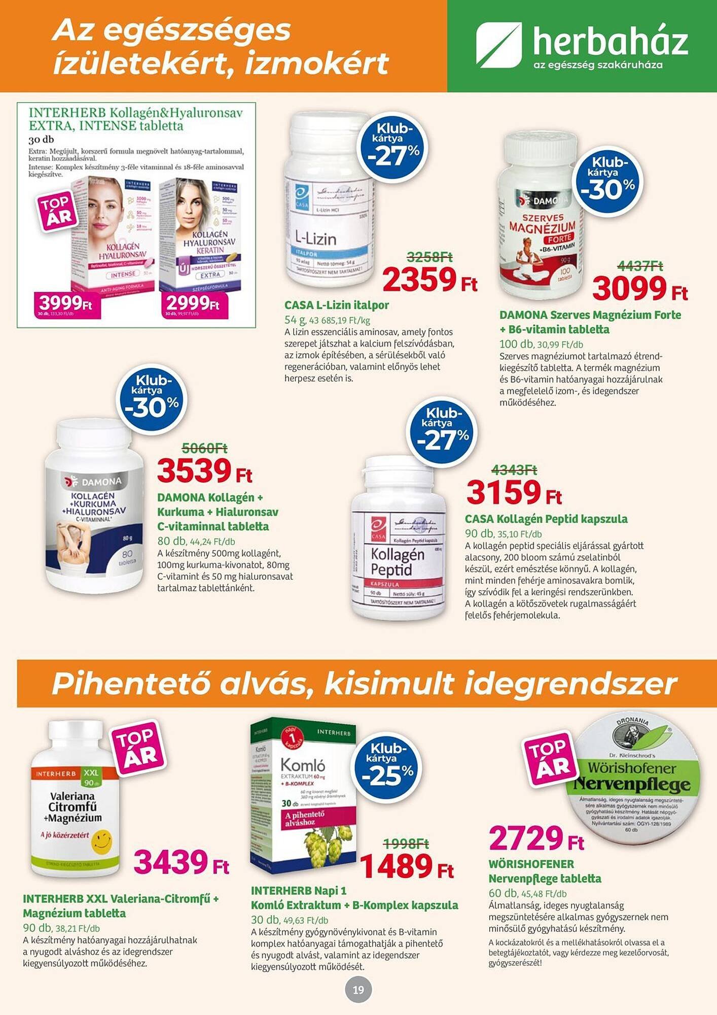 Herbaház akciós újság (2025-12-01 - 2026-01-04)