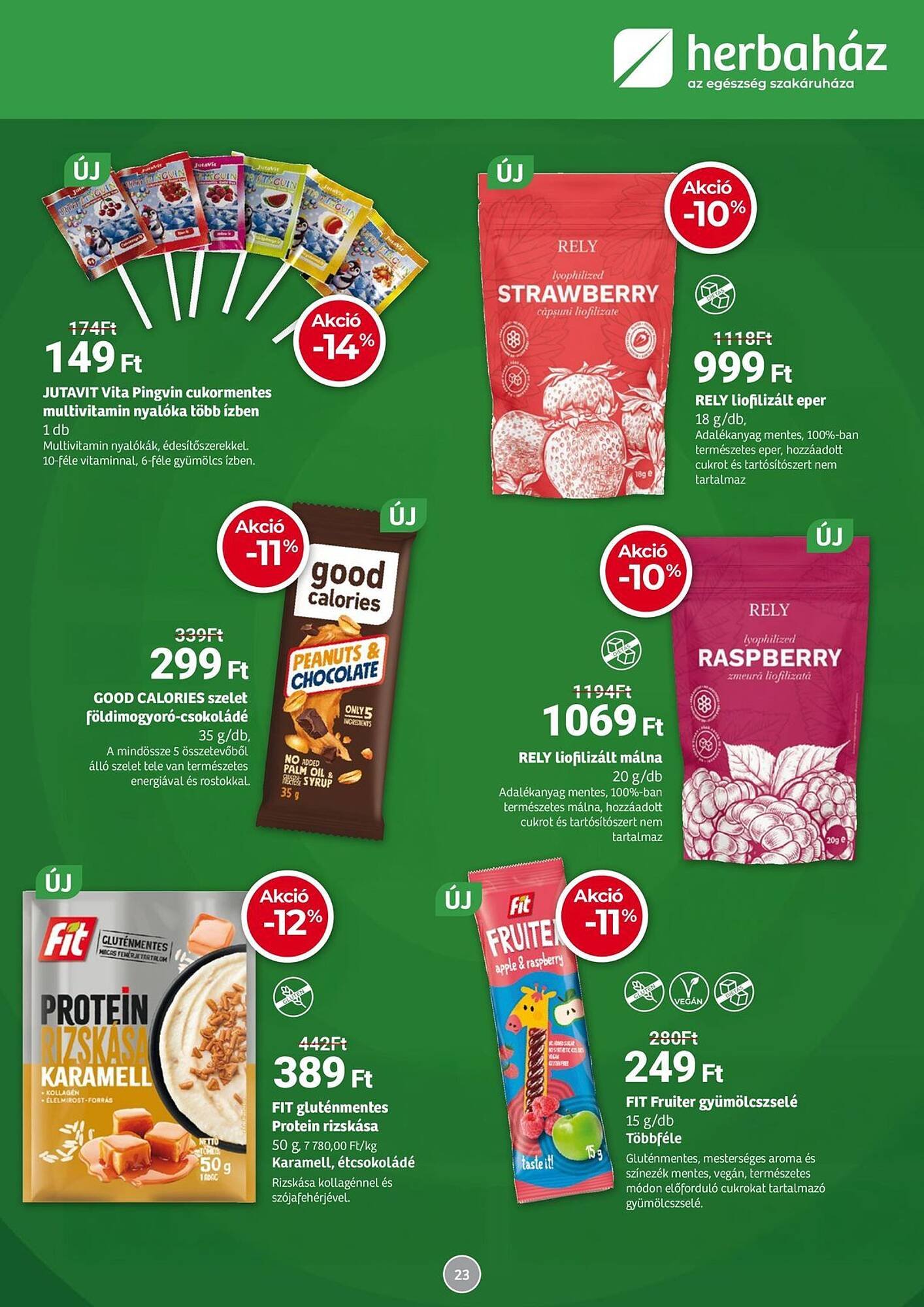 Herbaház akciós újság (2025-12-01 - 2026-01-04)