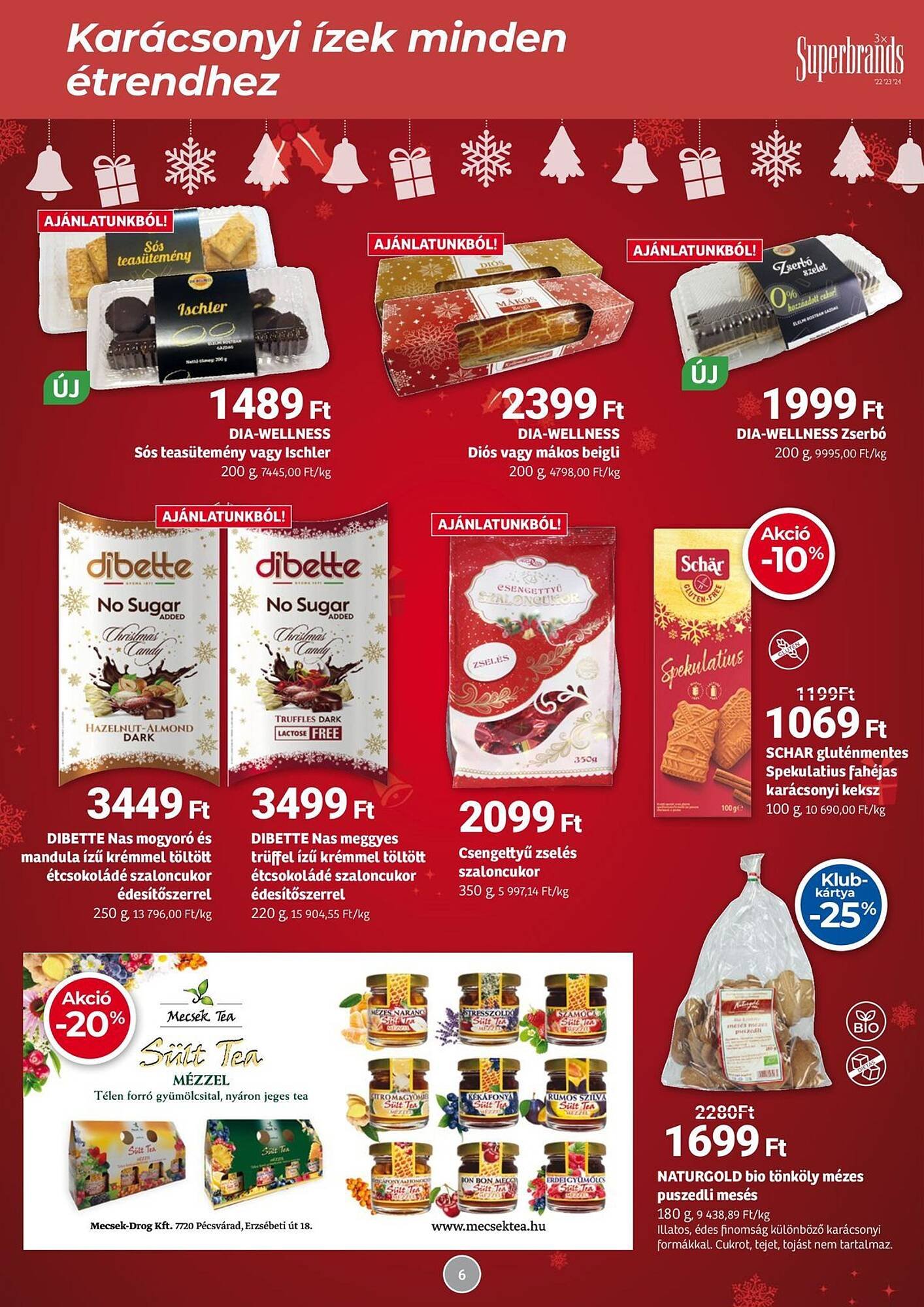 Herbaház akciós újság (2025-12-01 - 2026-01-04)