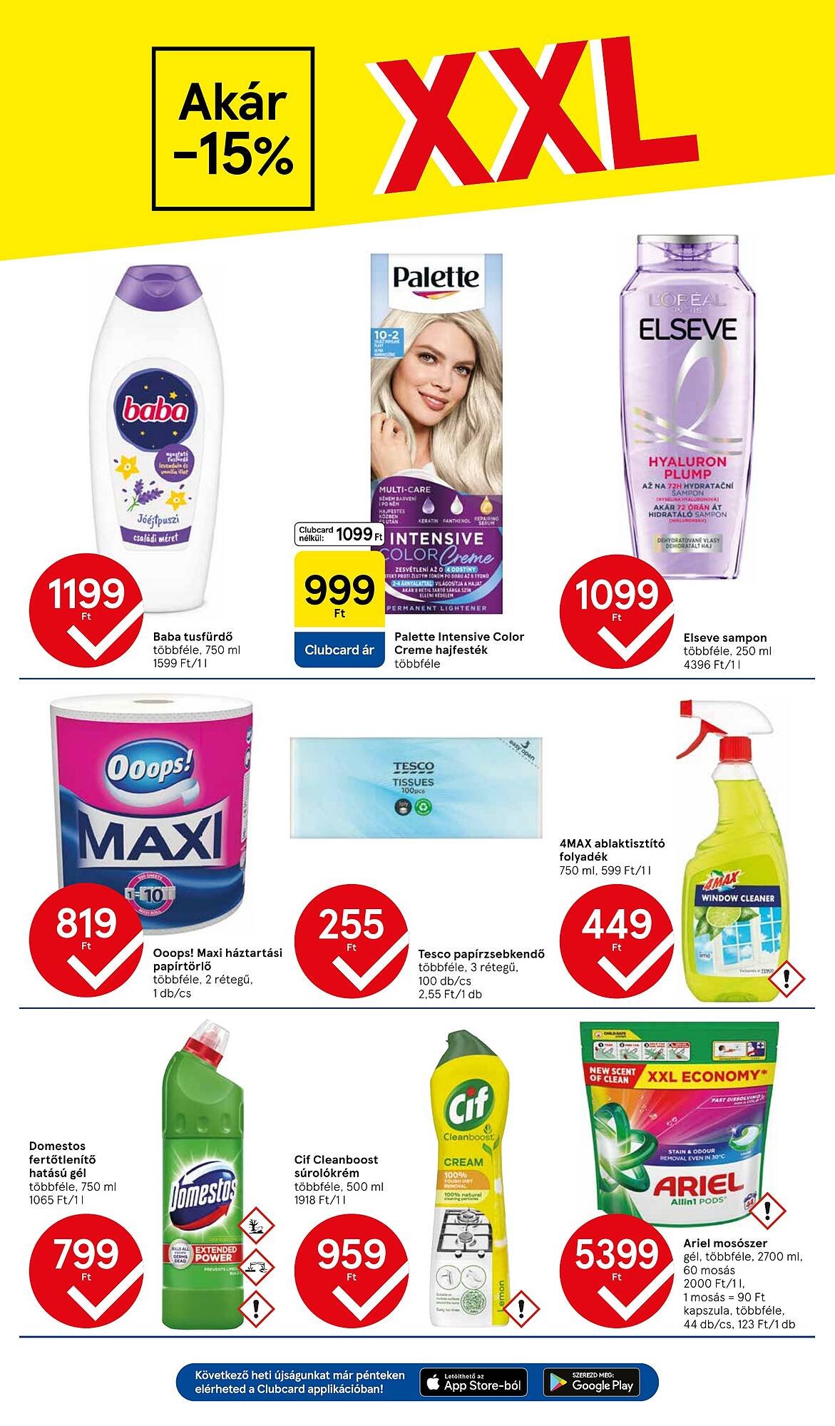 Tesco akciós újság (2025-07-31 - 2025-08-06)