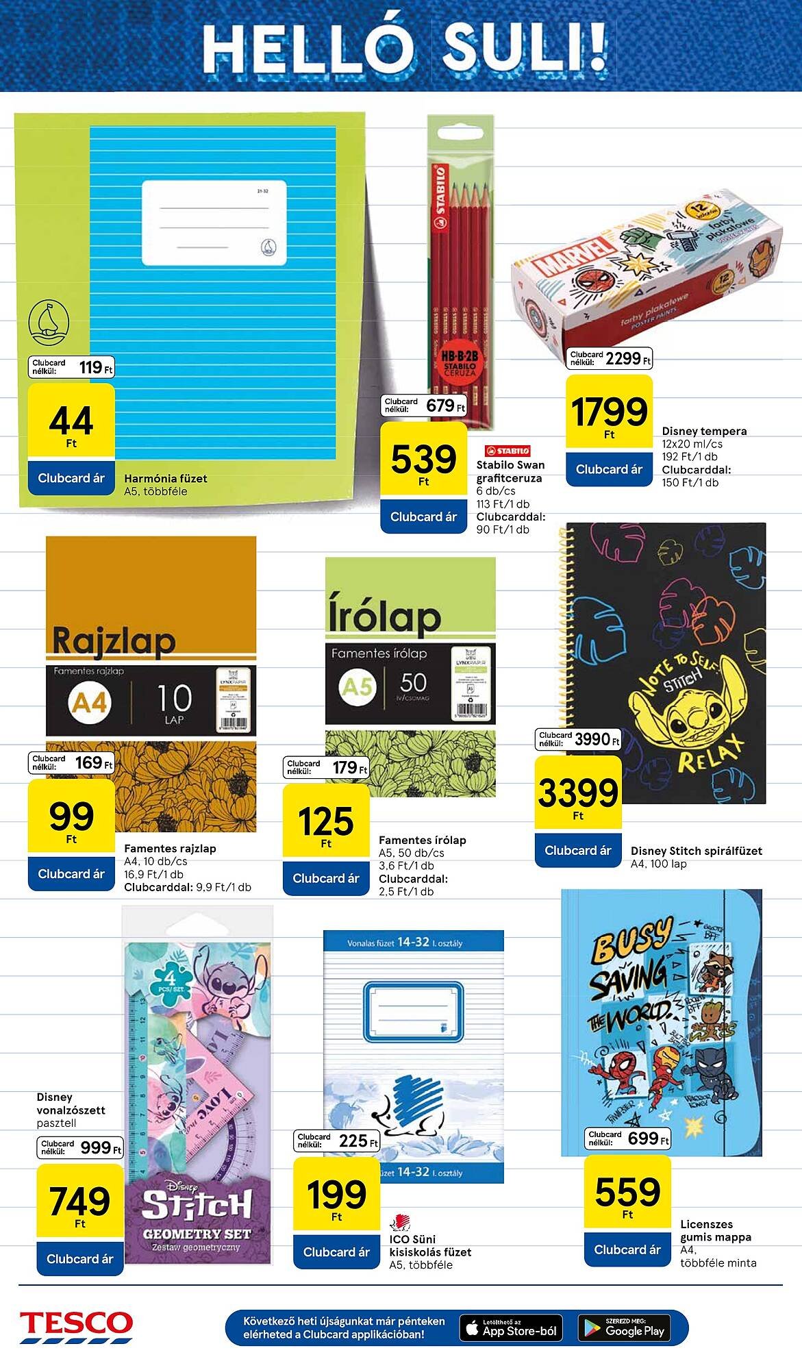 Tesco akciós újság (2025-07-31 - 2025-08-06)