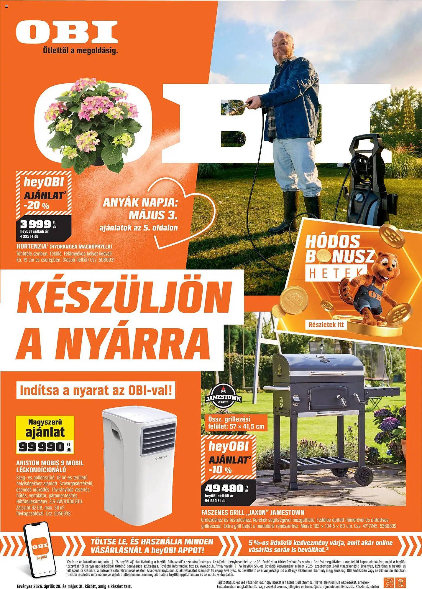 OBI akciós újság (2026-04-28 - 2026-05-31)