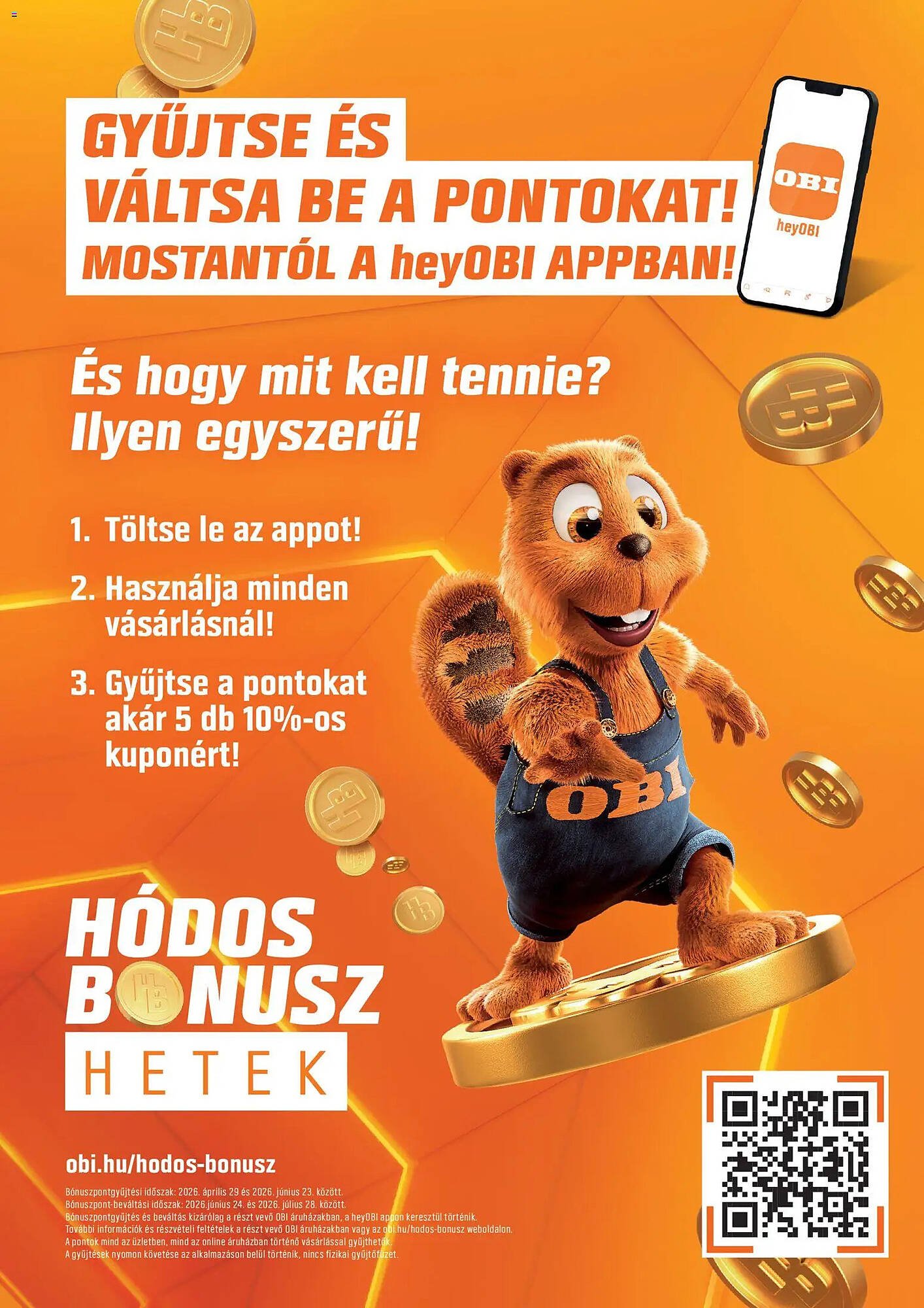 OBI akciós újság (2026-04-28 - 2026-05-31)