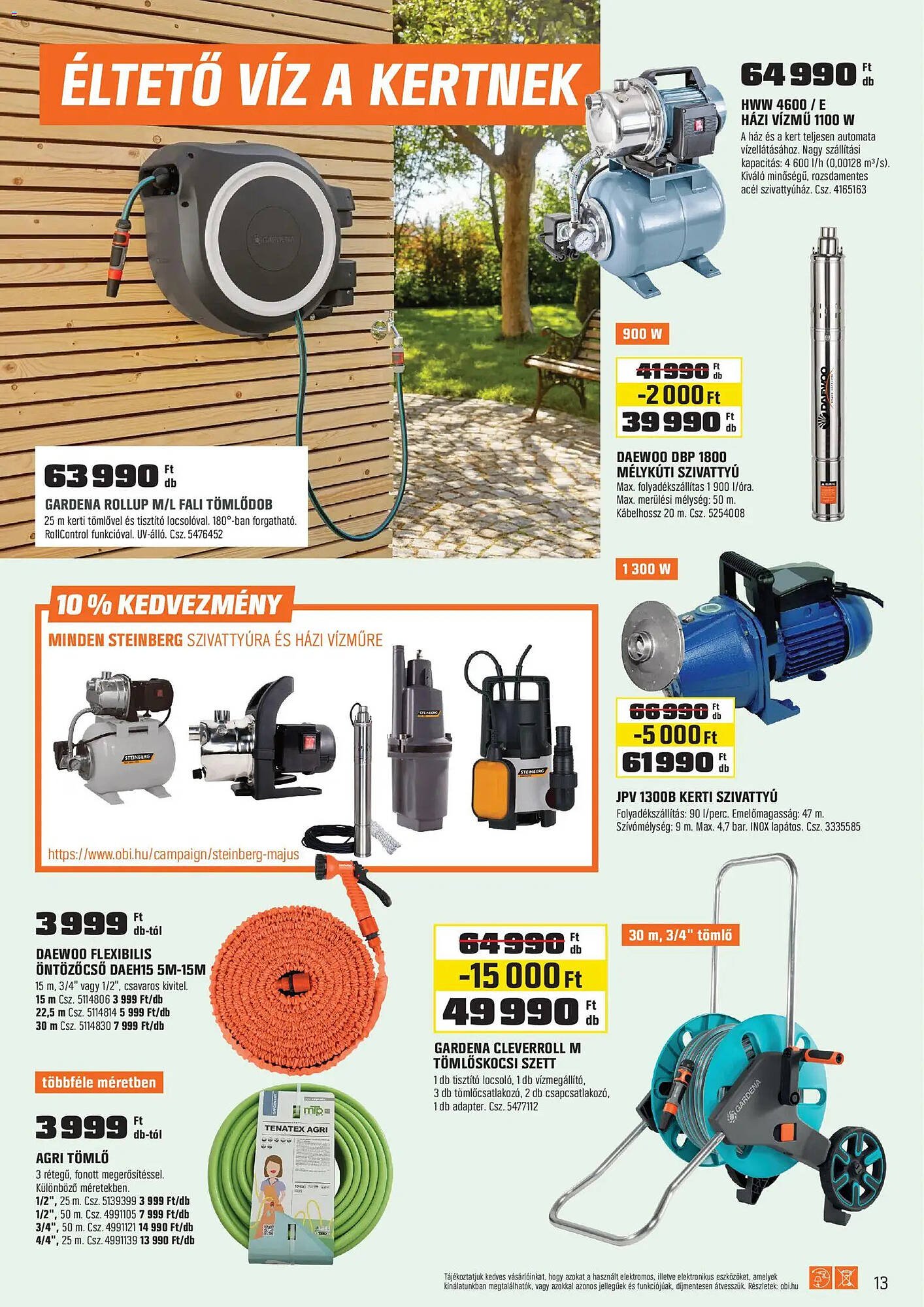 OBI akciós újság (2026-04-28 - 2026-05-31)