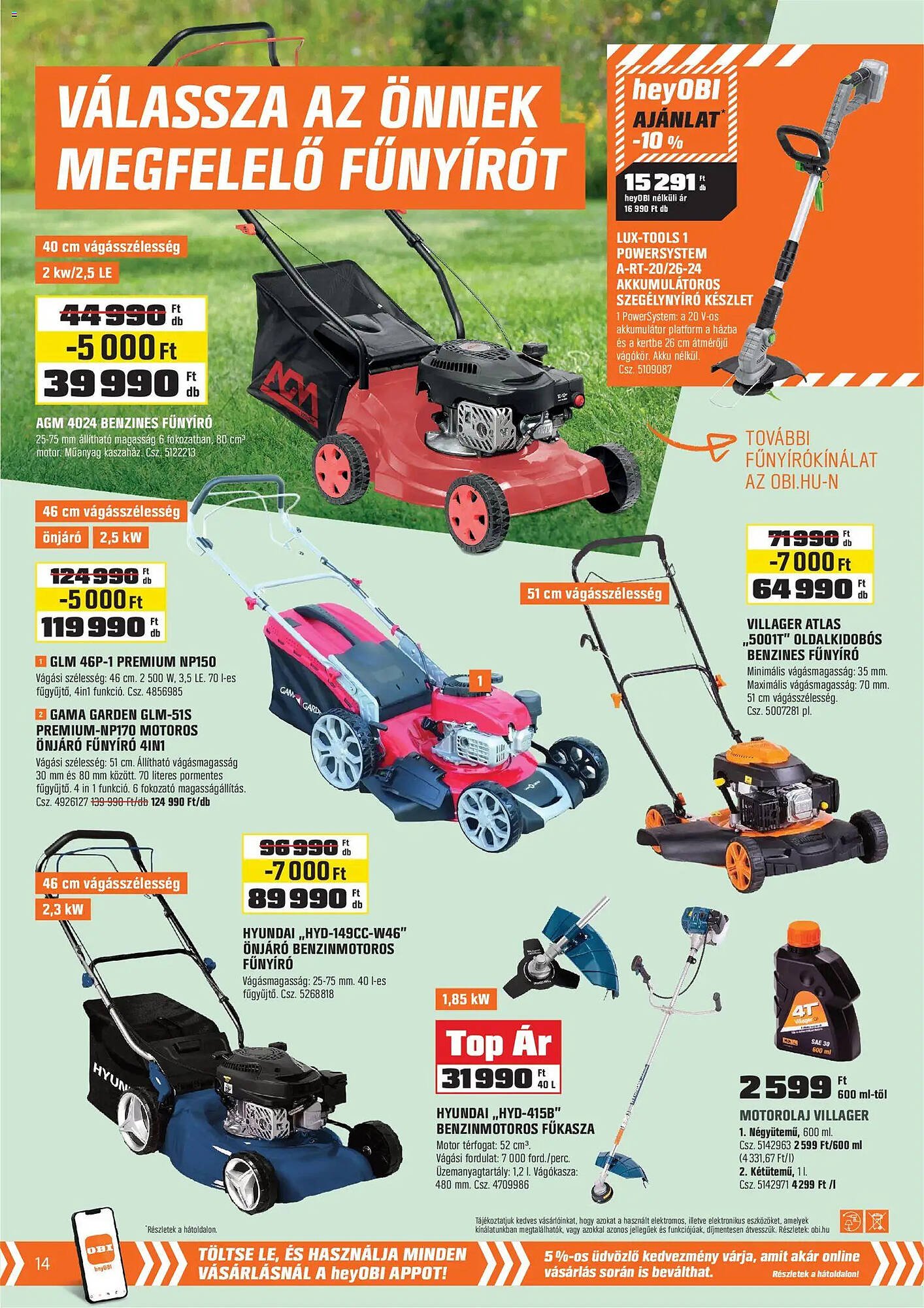 OBI akciós újság (2026-04-28 - 2026-05-31)