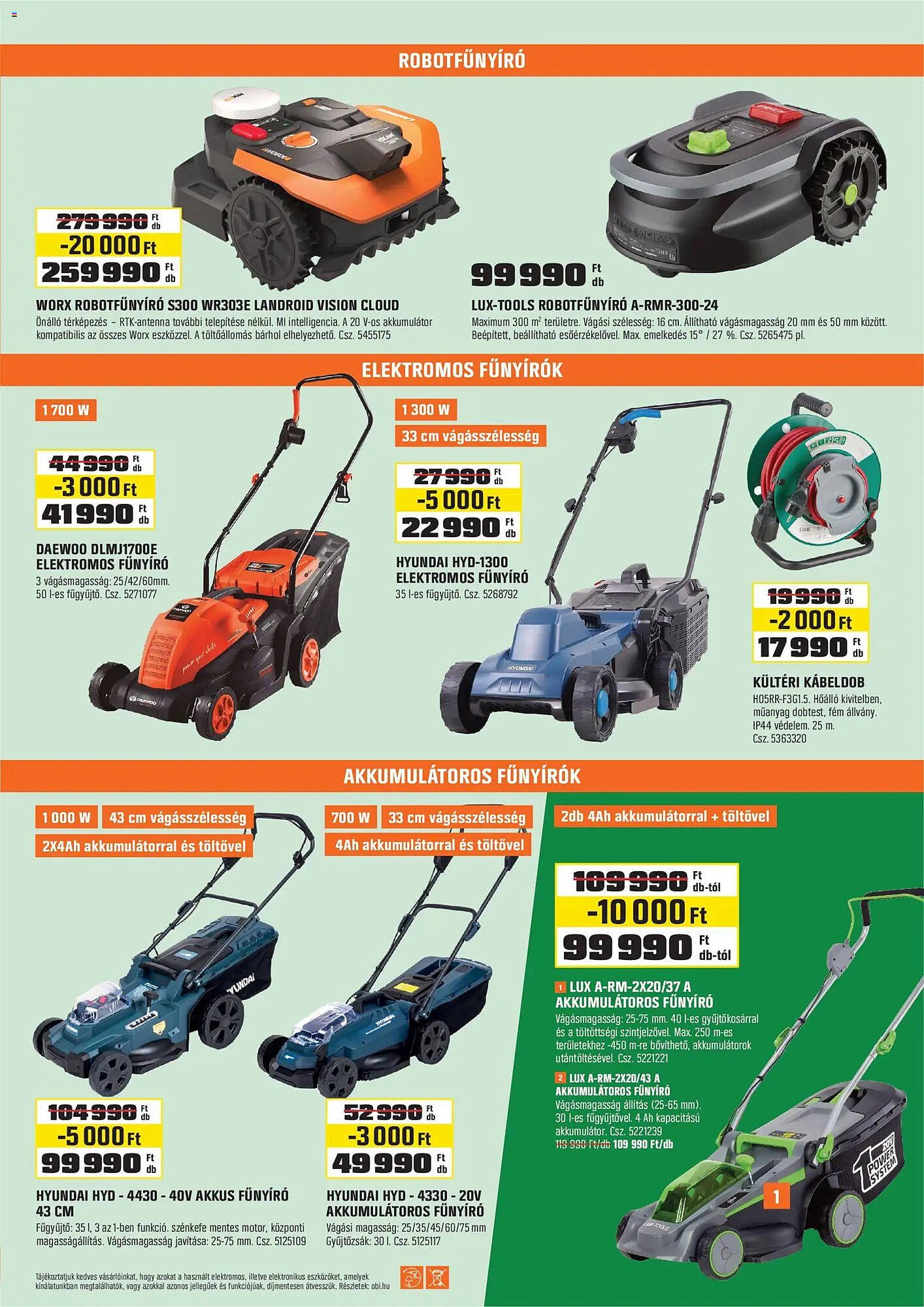 OBI akciós újság (2026-04-28 - 2026-05-31)