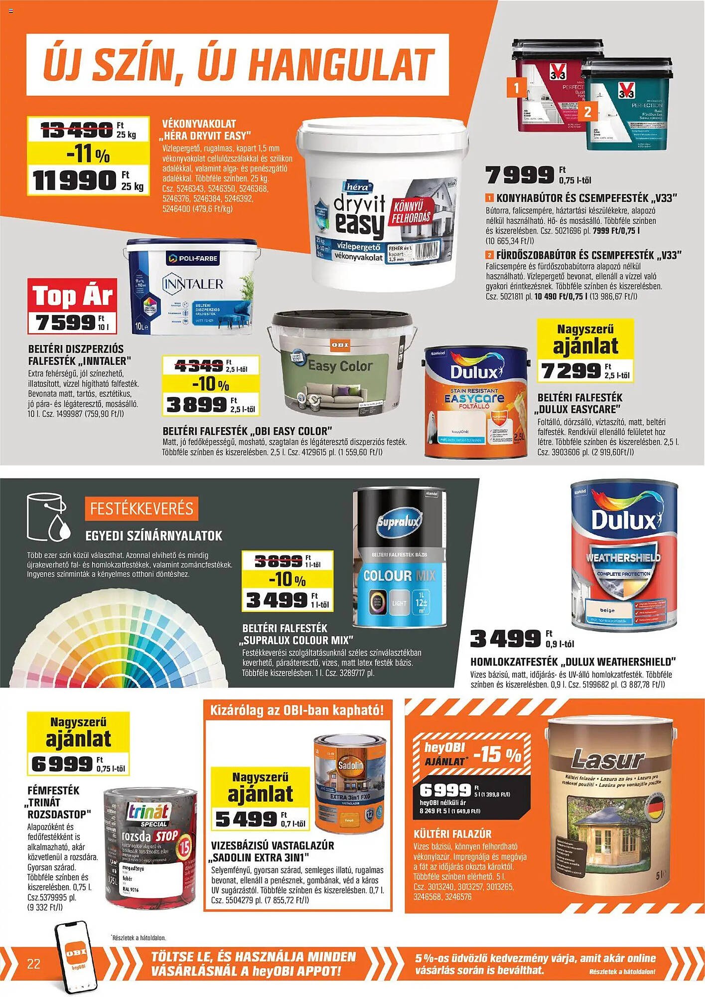 OBI akciós újság (2026-04-28 - 2026-05-31)