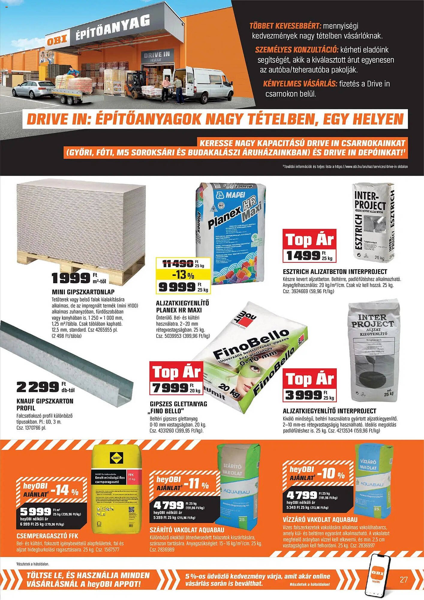OBI akciós újság (2026-04-28 - 2026-05-31)