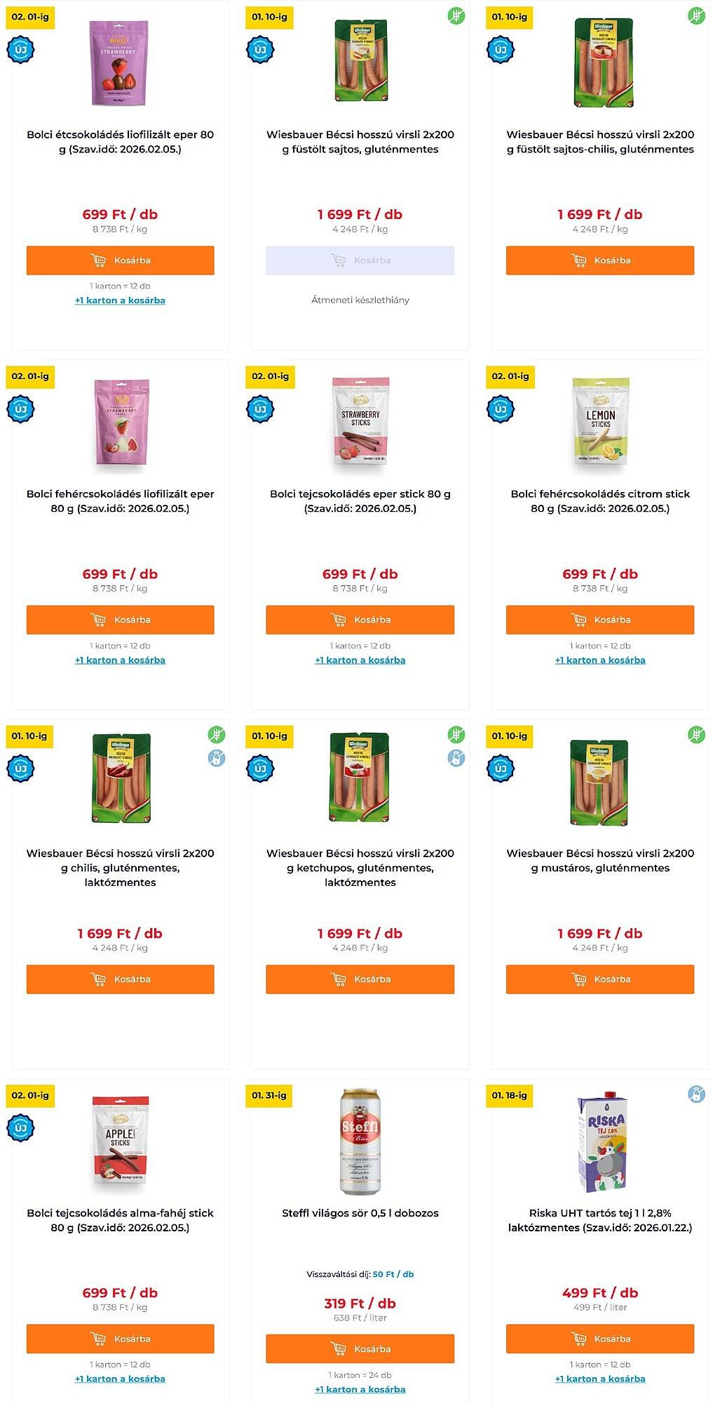 GRoby akciós újság (2026-01-08 - 2026-01-10)