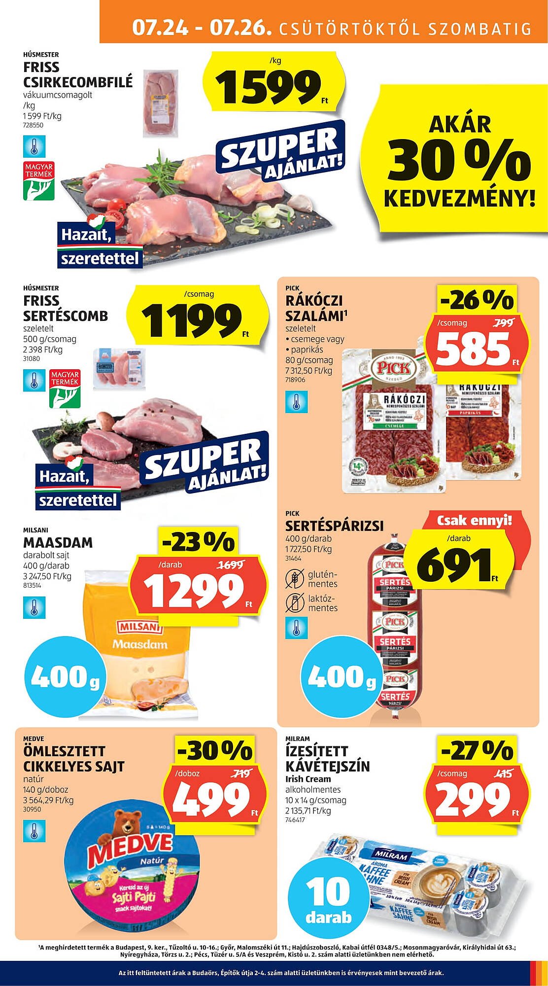 ALDI akciós újság (2025-07-24 - 2025-07-30)