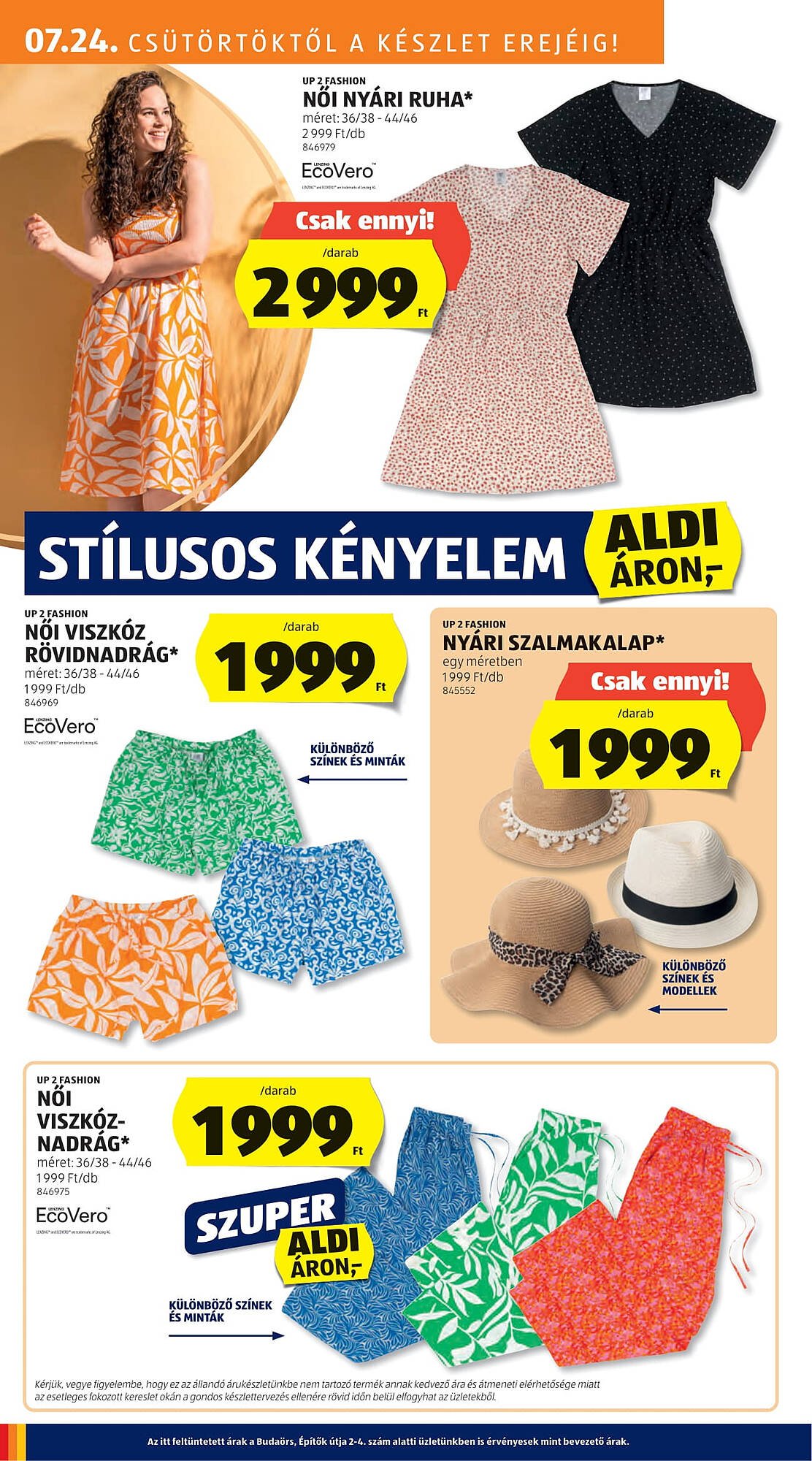 ALDI akciós újság (2025-07-24 - 2025-07-30)