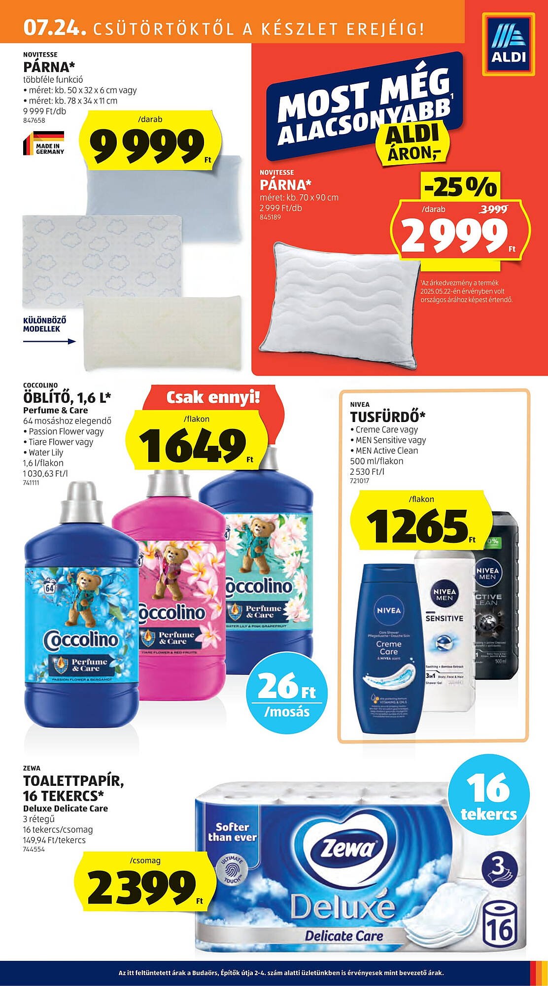 ALDI akciós újság (2025-07-24 - 2025-07-30)