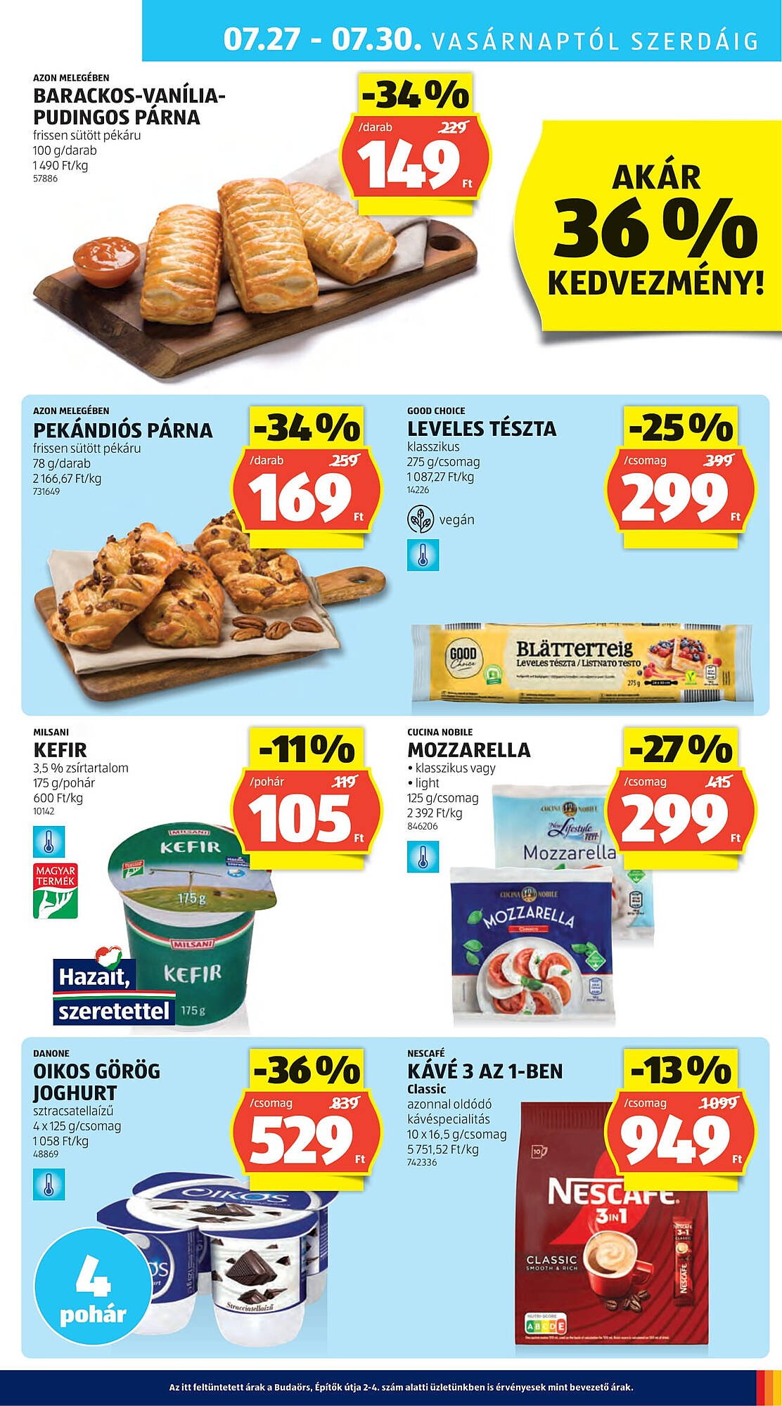 ALDI akciós újság (2025-07-24 - 2025-07-30)