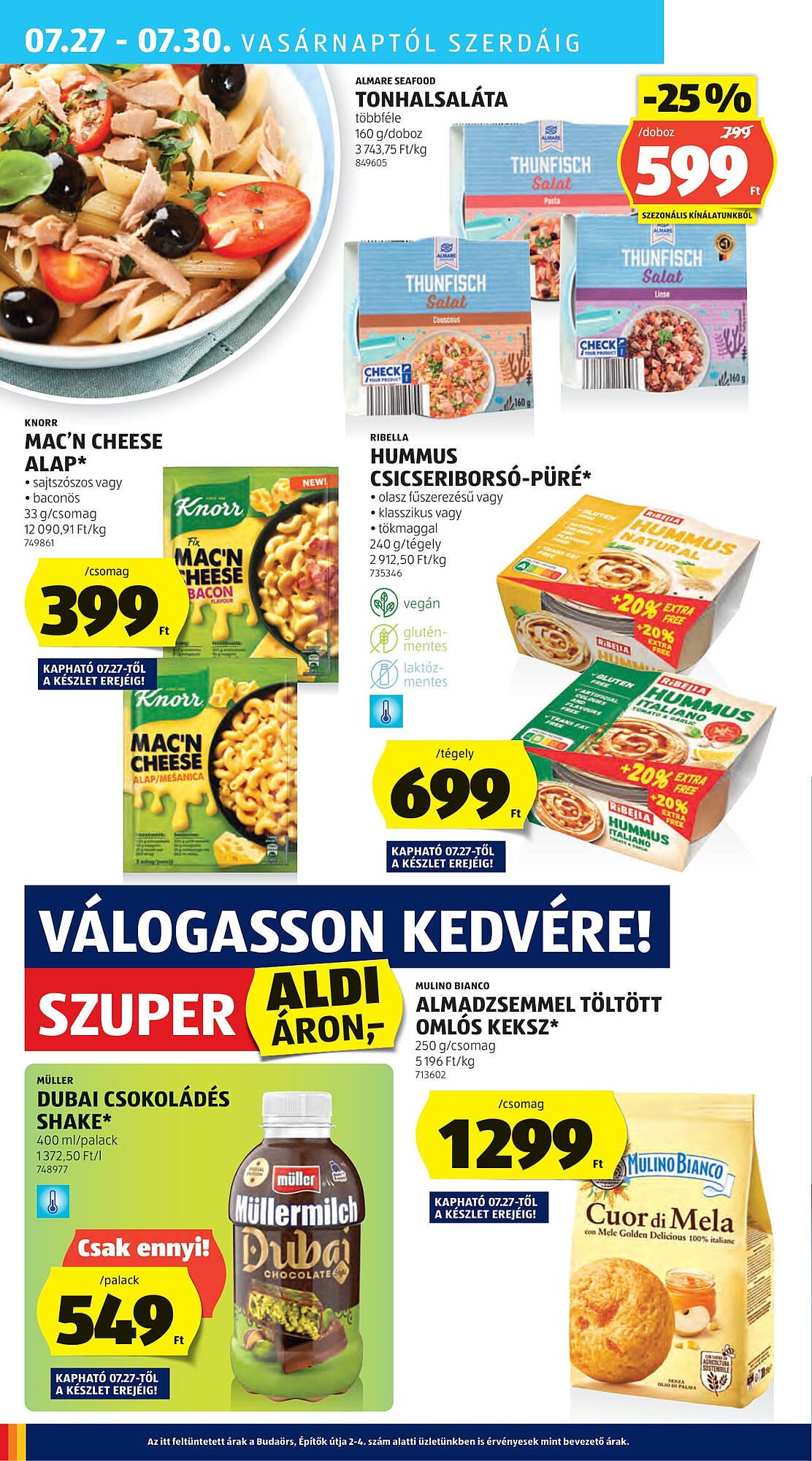 ALDI akciós újság (2025-07-24 - 2025-07-30)