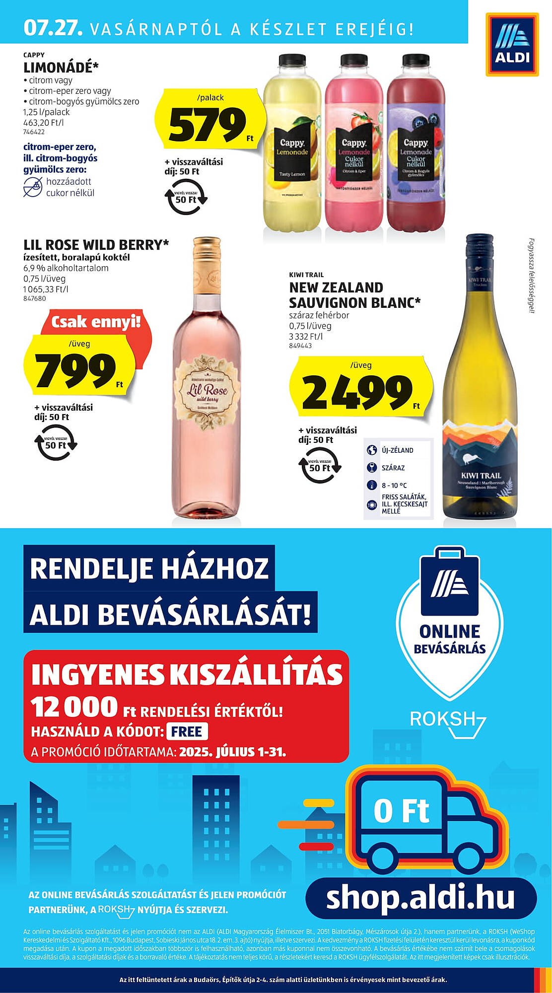 ALDI akciós újság (2025-07-24 - 2025-07-30)