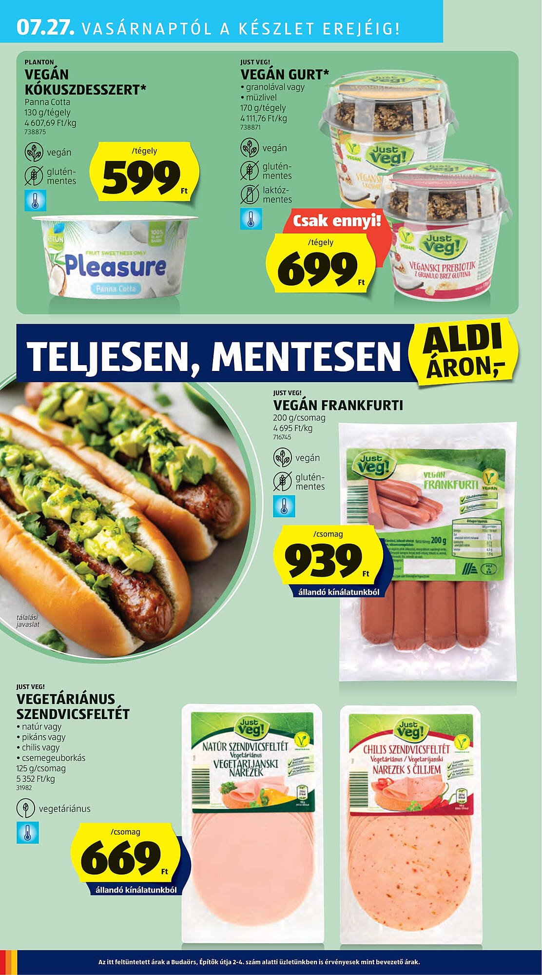 ALDI akciós újság (2025-07-24 - 2025-07-30)