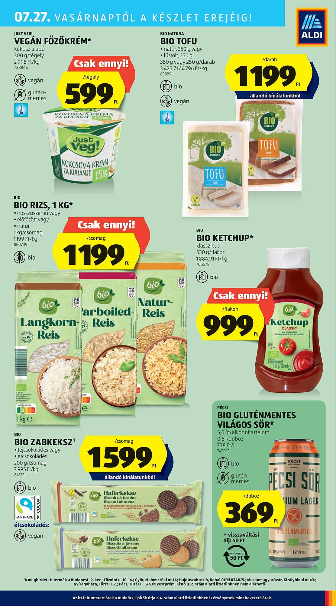 ALDI akciós újság (2025-07-24 - 2025-07-30)
