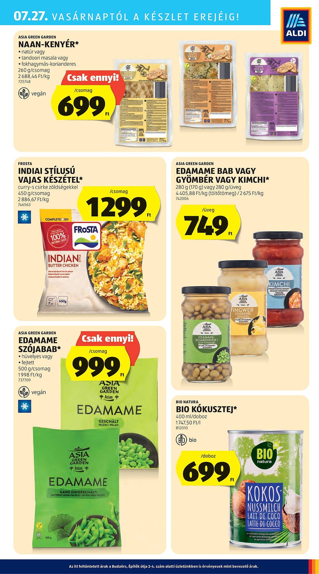ALDI akciós újság (2025-07-24 - 2025-07-30)