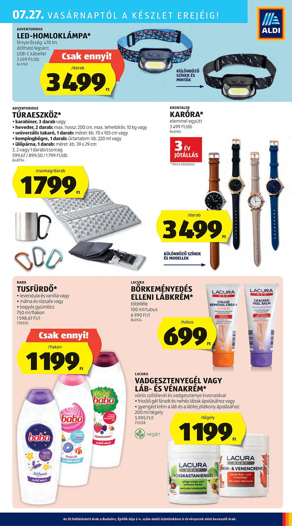 ALDI akciós újság (2025-07-24 - 2025-07-30)