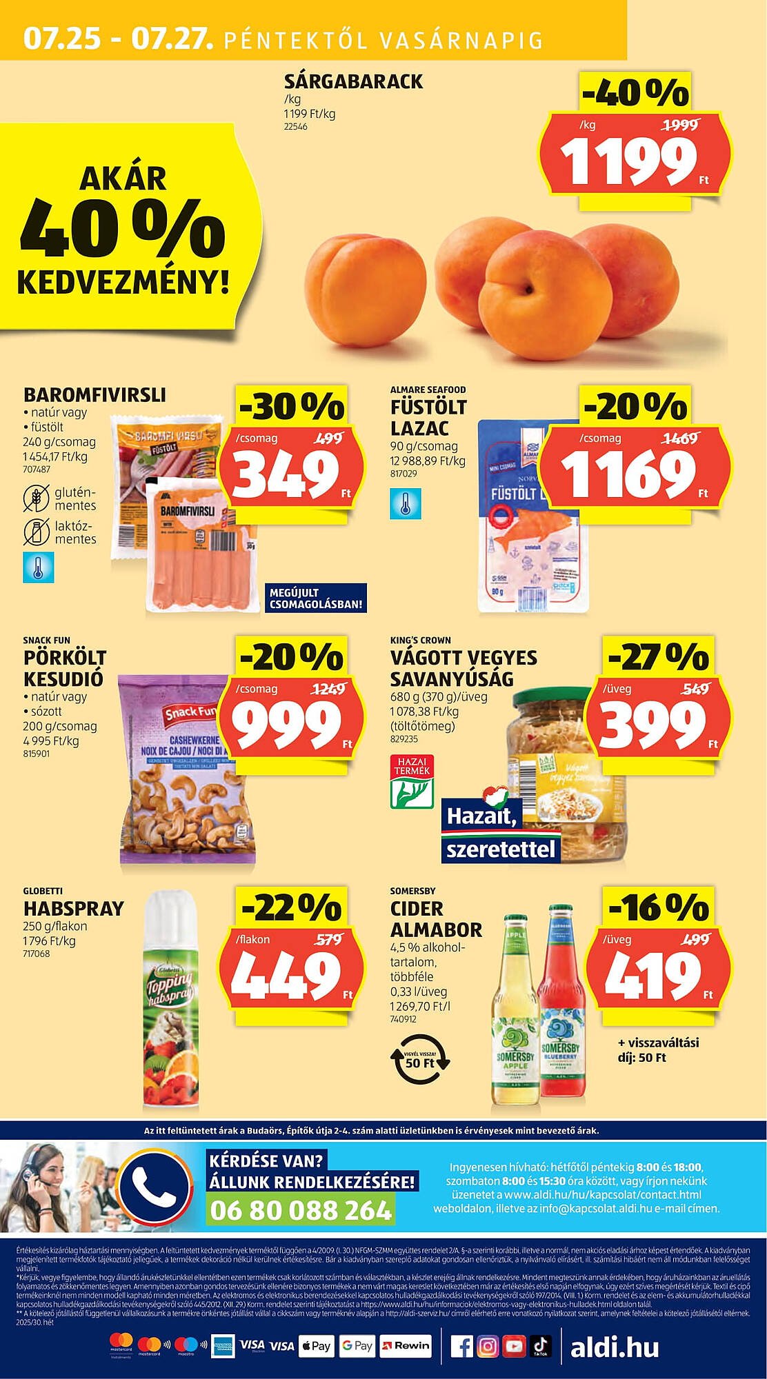 ALDI akciós újság (2025-07-24 - 2025-07-30)