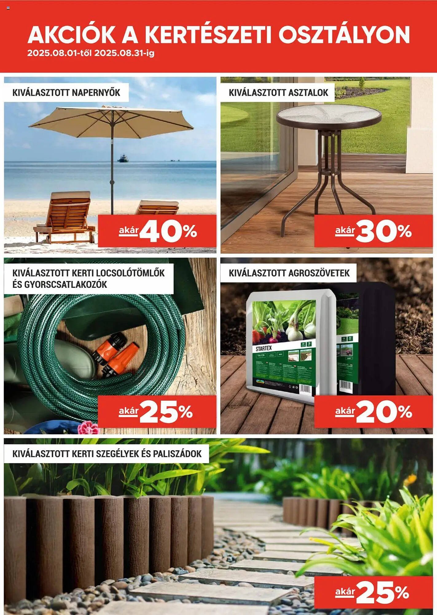 Merkury Market akciós újság (2025-08-01 - 2025-08-31)