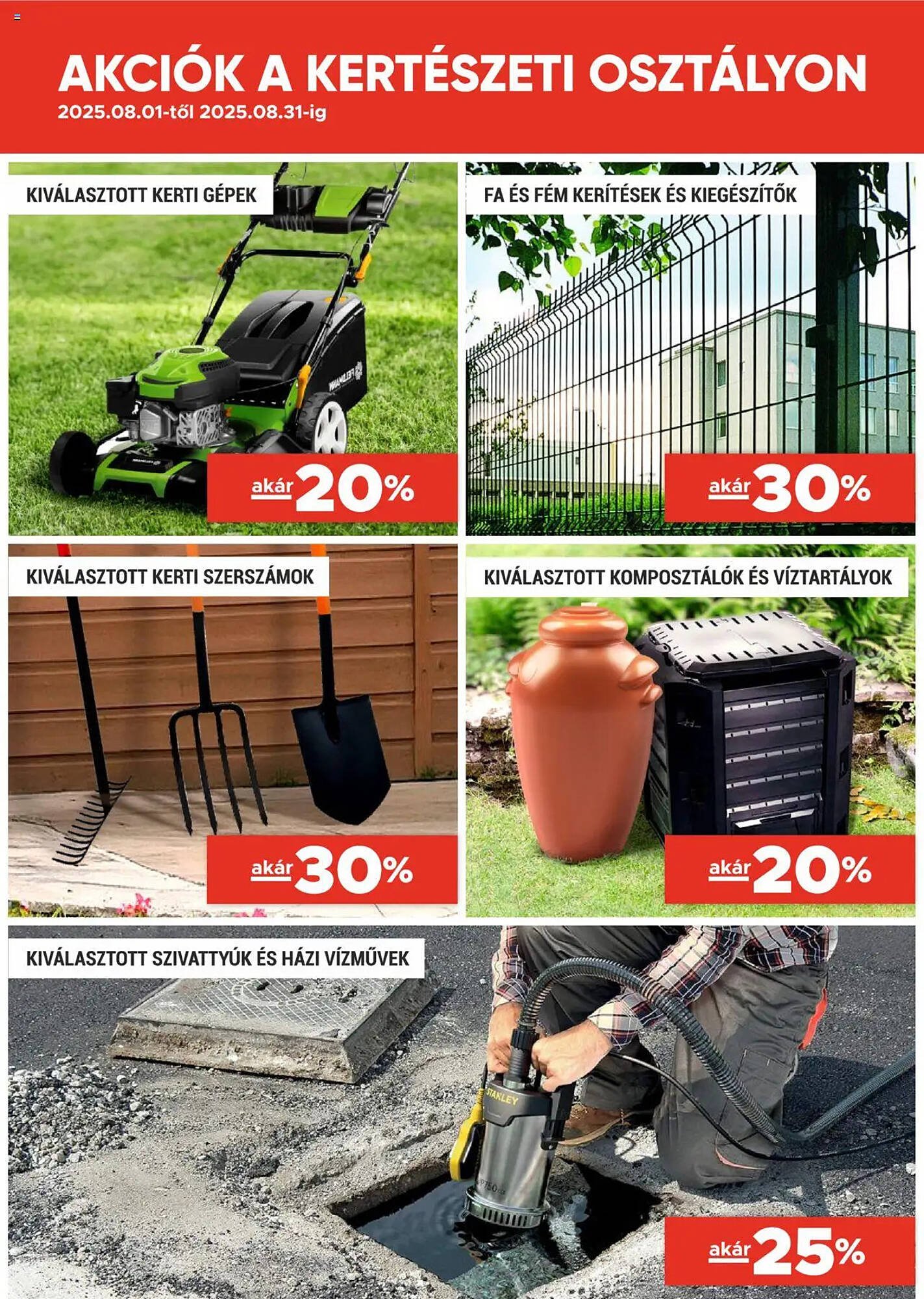 Merkury Market akciós újság (2025-08-01 - 2025-08-31)