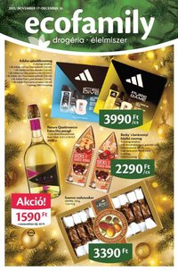 EcoFamily akciós újság (2025-11-17 - 2025-12-16)
