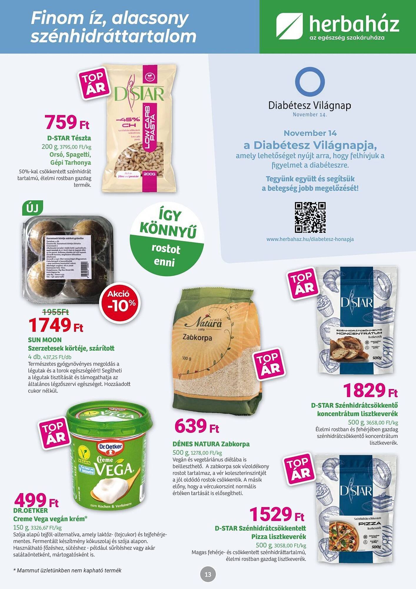 Herbaház akciós újság (2025-11-03 - 2025-11-30)